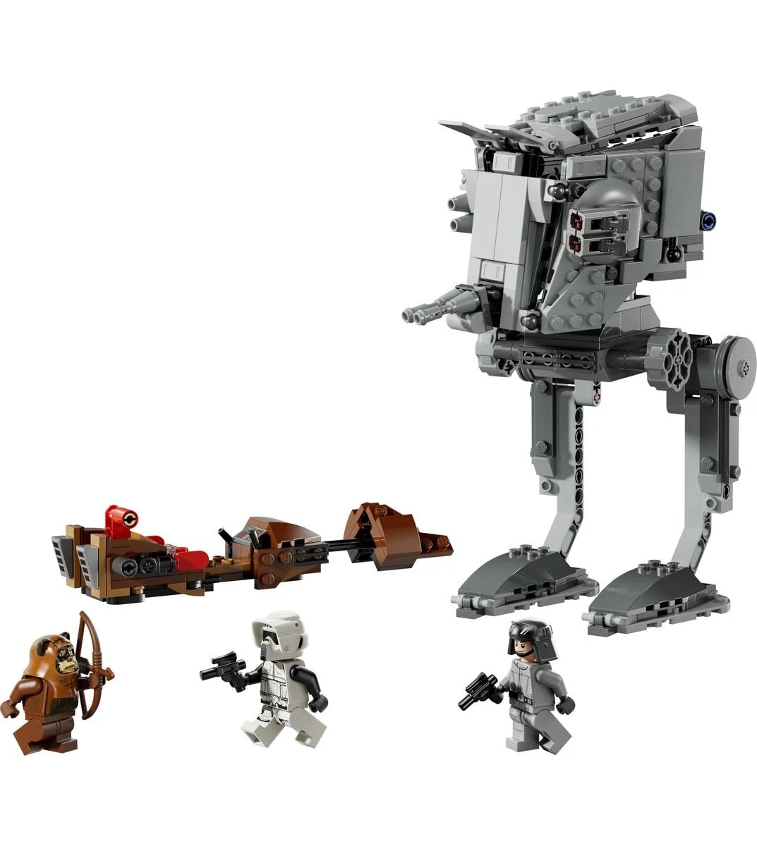 2 LEGO Star Wars SMART Play: AT-ST Attack on Endor 75424, 2 of 10