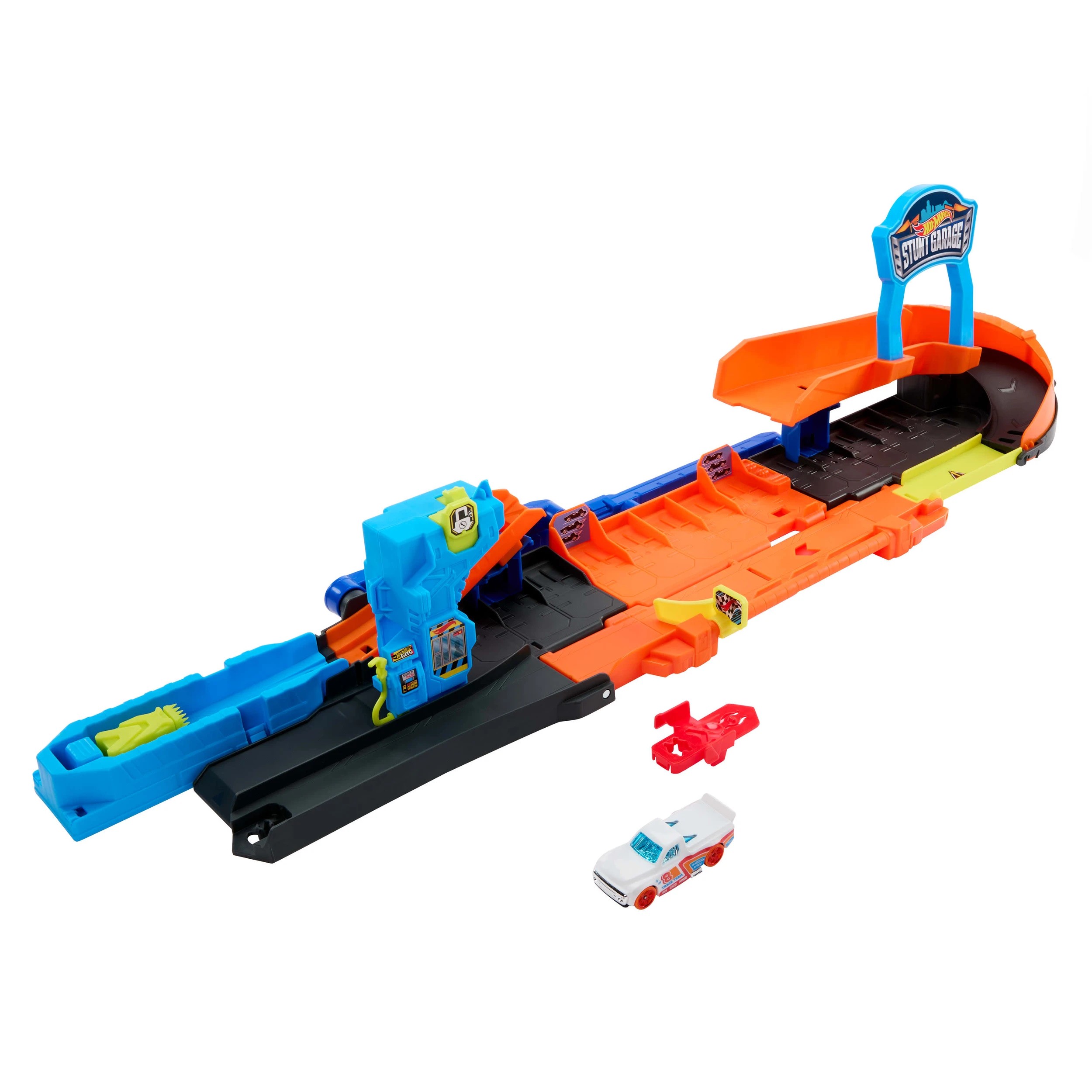 4 Hot Wheels City Transforming Stunt Garage Playset, 4 of 4