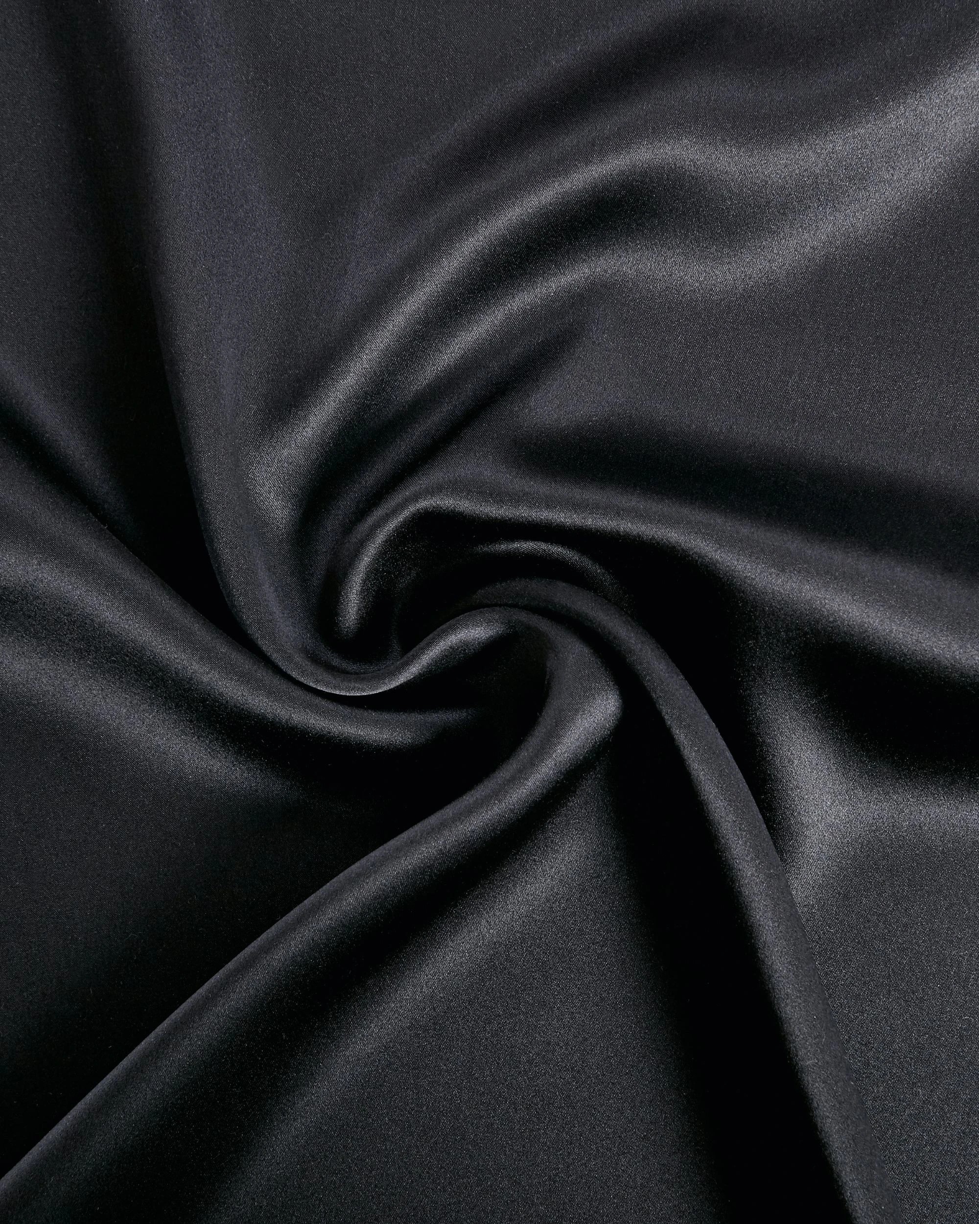 4 Gioia Casa Mulberry Silk Pillowcase Soft Hypoallergenic - Black, 4 of 4