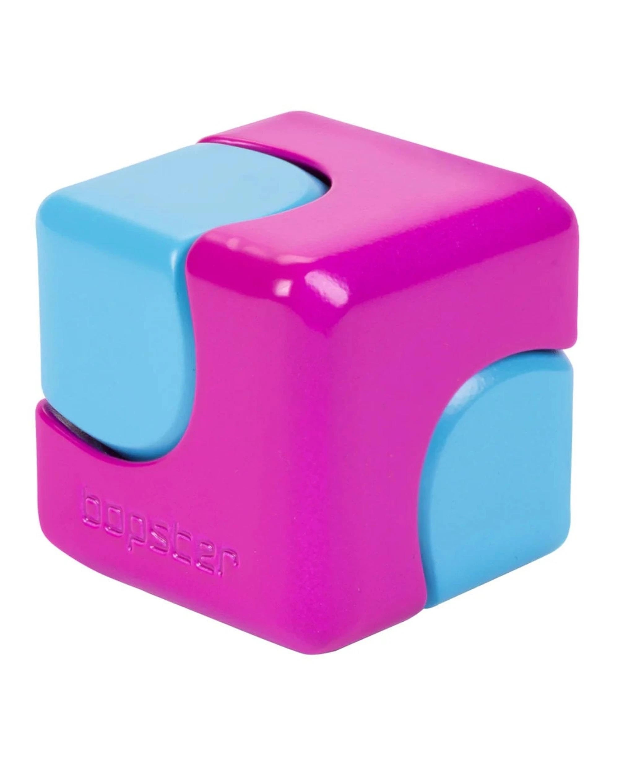 2 Bopster Neon Fidget Cube Spinner - Neon Purple - Purple, 2 of 3