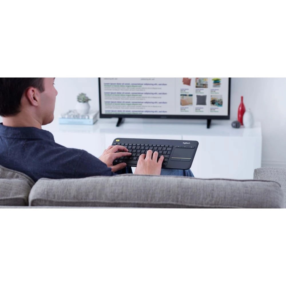 5 Logitech K400 Plus Wireless Touch Keyboard, 5 of 8