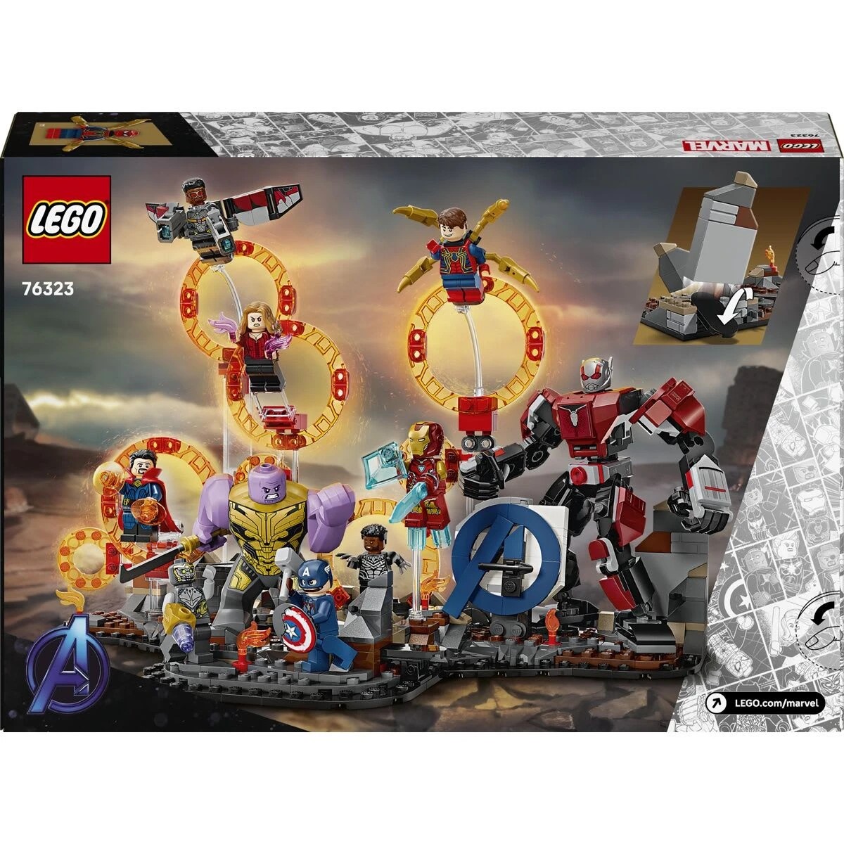 10 LEGO Marvel Avengers: Endgame Final Battle 76323, 10 of 10