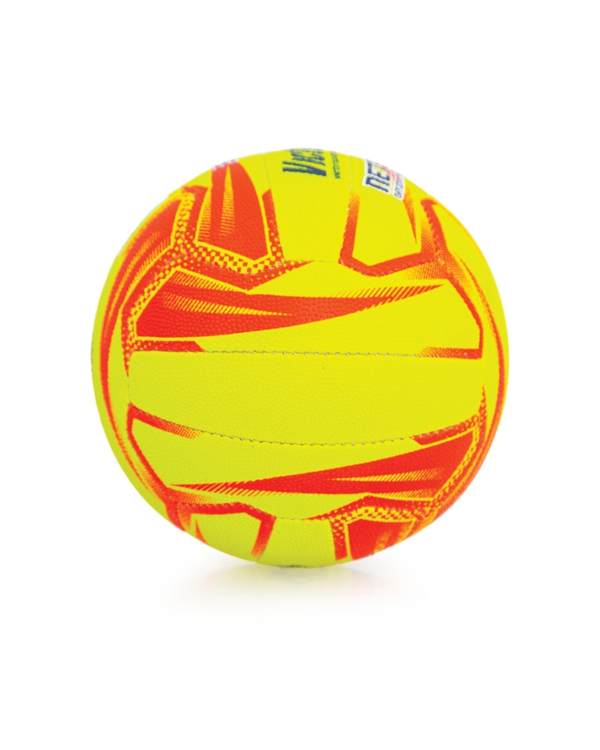 3 Victor Sports Pro Netball Synthetic Rubber Training Ball Durable Size 5 - Yellow, 3 of 3