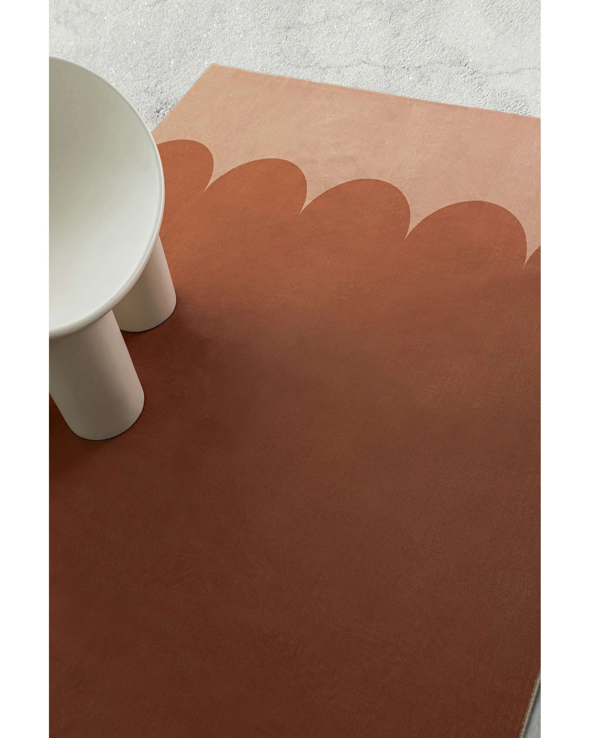 3 Loopsie Junin Printed Washable Rug-290cm x 190cm - Orange, 3 of 8
