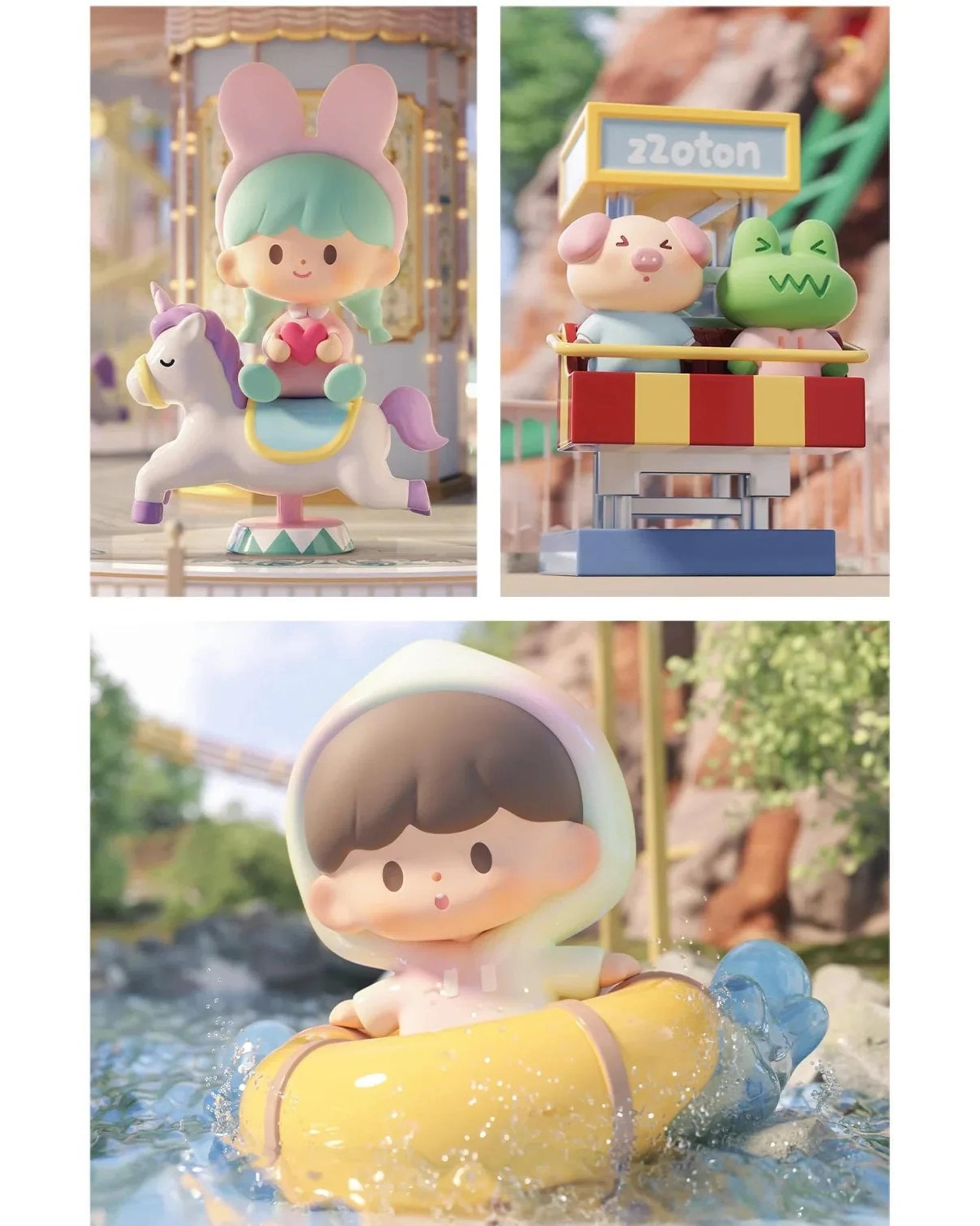 8 Finding Unicorn zZoton Treasure Land Series Blind Box, 8 of 10