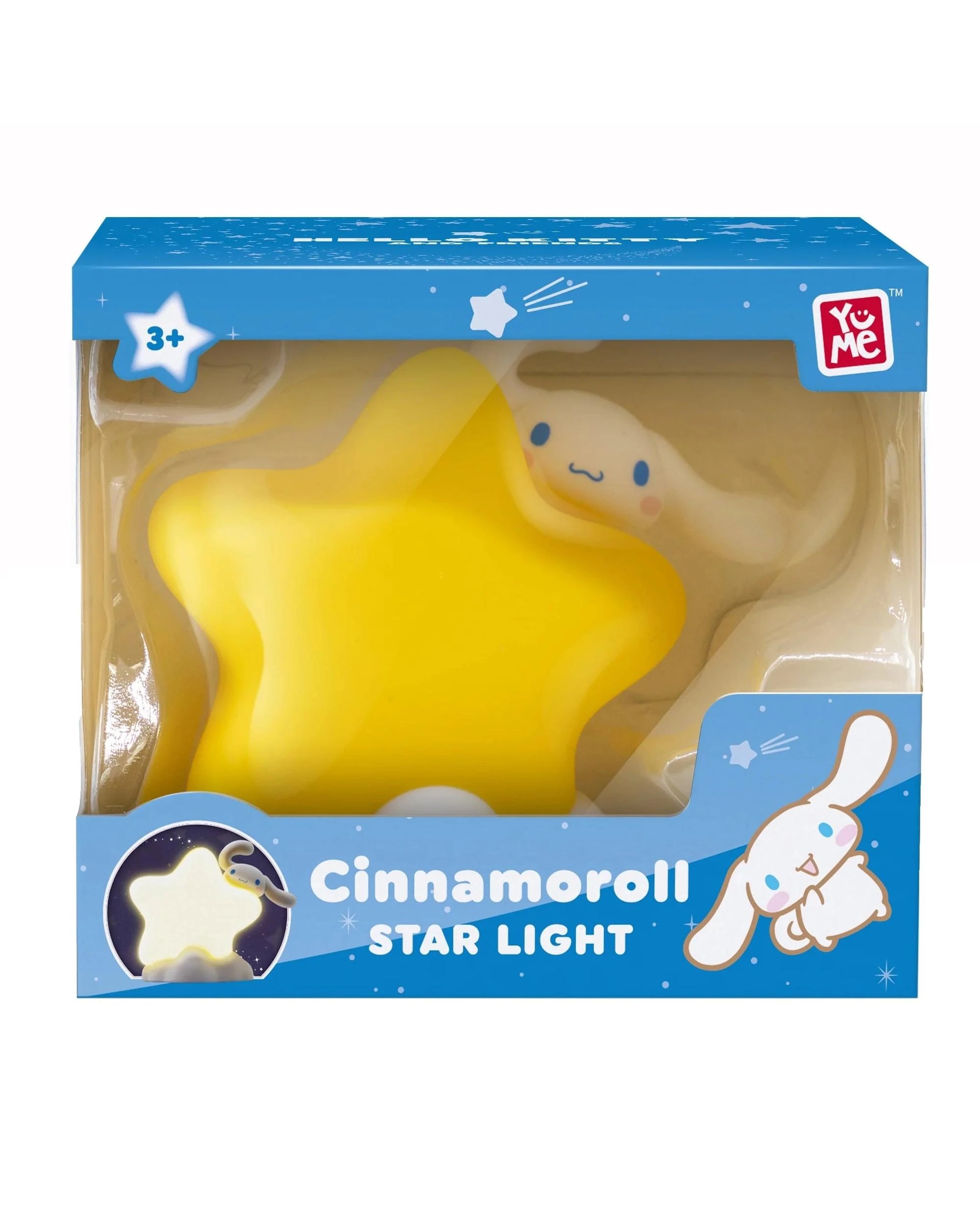 1 YuMe Hello Kitty and Friends Little Star Light Cinnamoroll Figure, 1 of 3