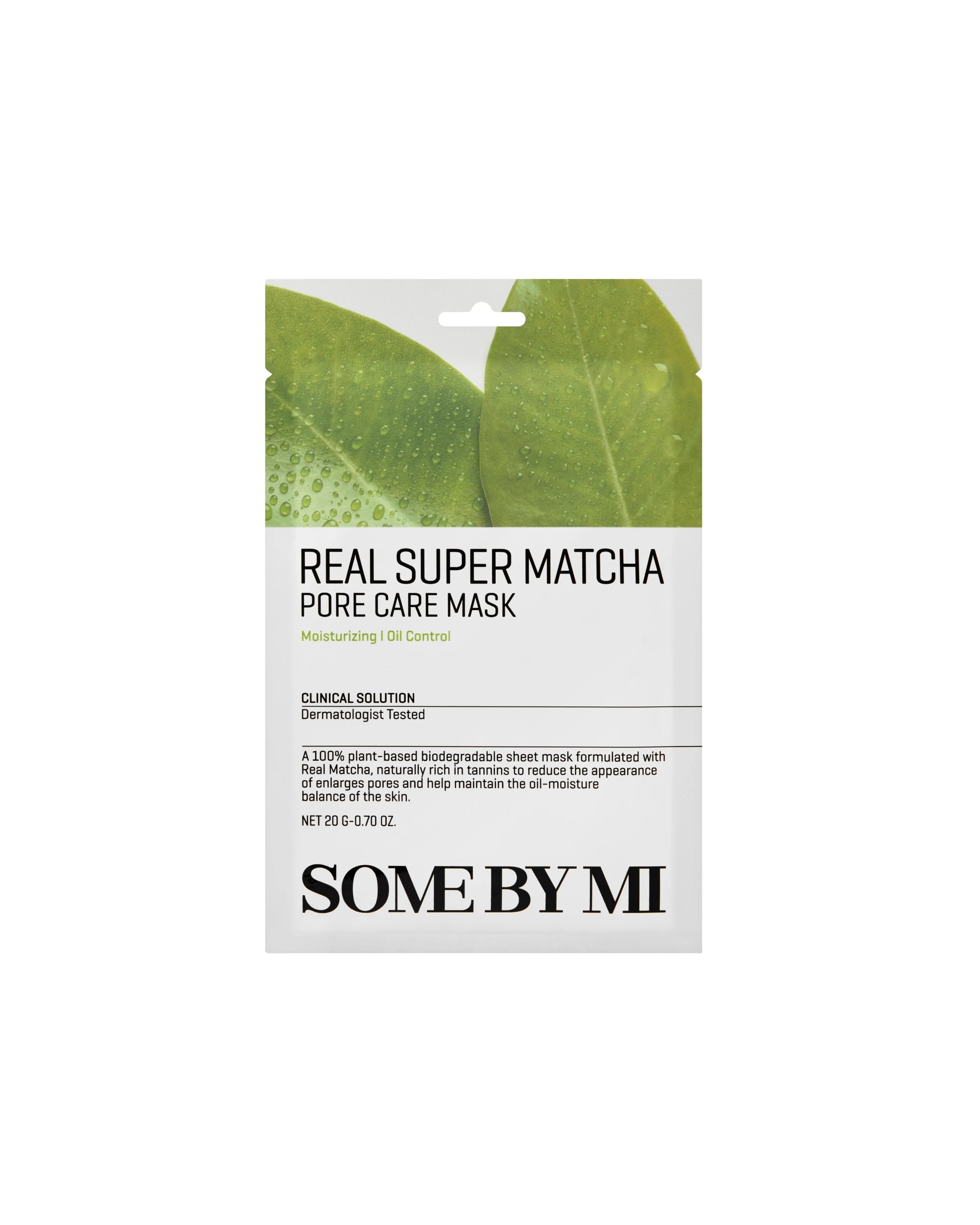 2 SOME BY MI Real Super Matcha Pore Care Mask 20g, 2 of 3