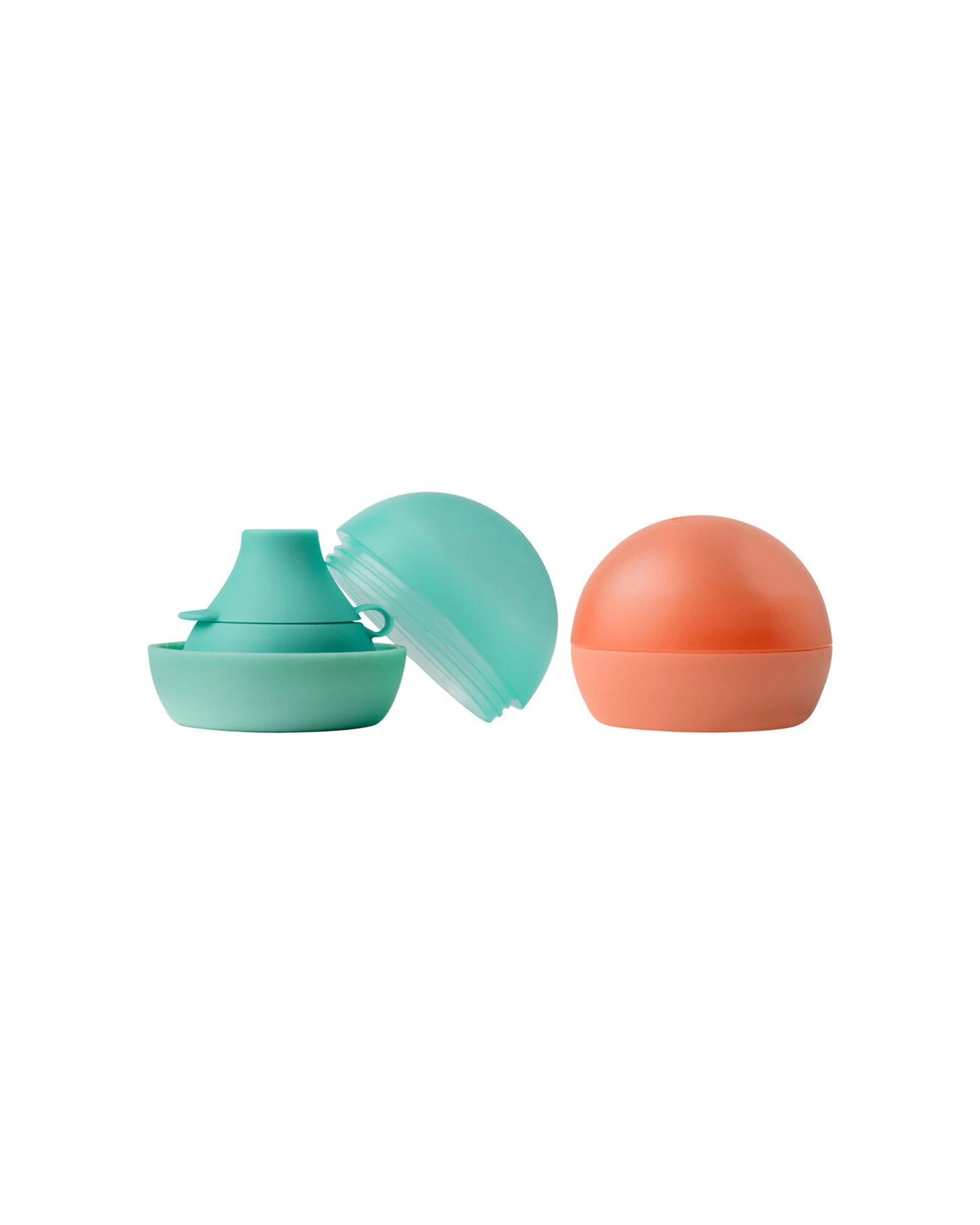 5 Boon Snug Silicon Universal Sippy Cup Bottle Topper With Travel Case 2x 2PK - Multi, 5 of 7