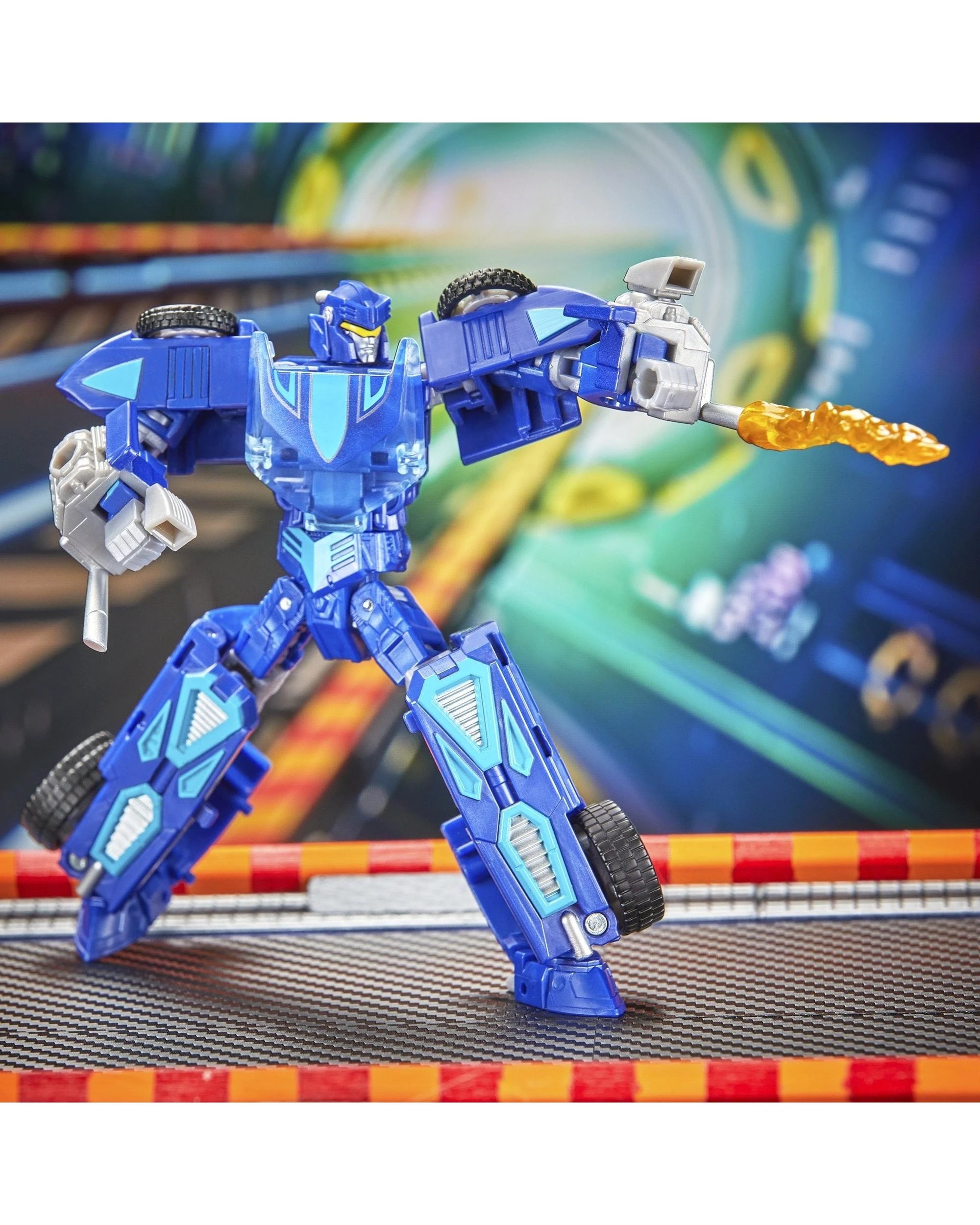 8 Transformers Collaborative Hot Wheels x Transformers Twin Mill Action Figure, 8 of 10