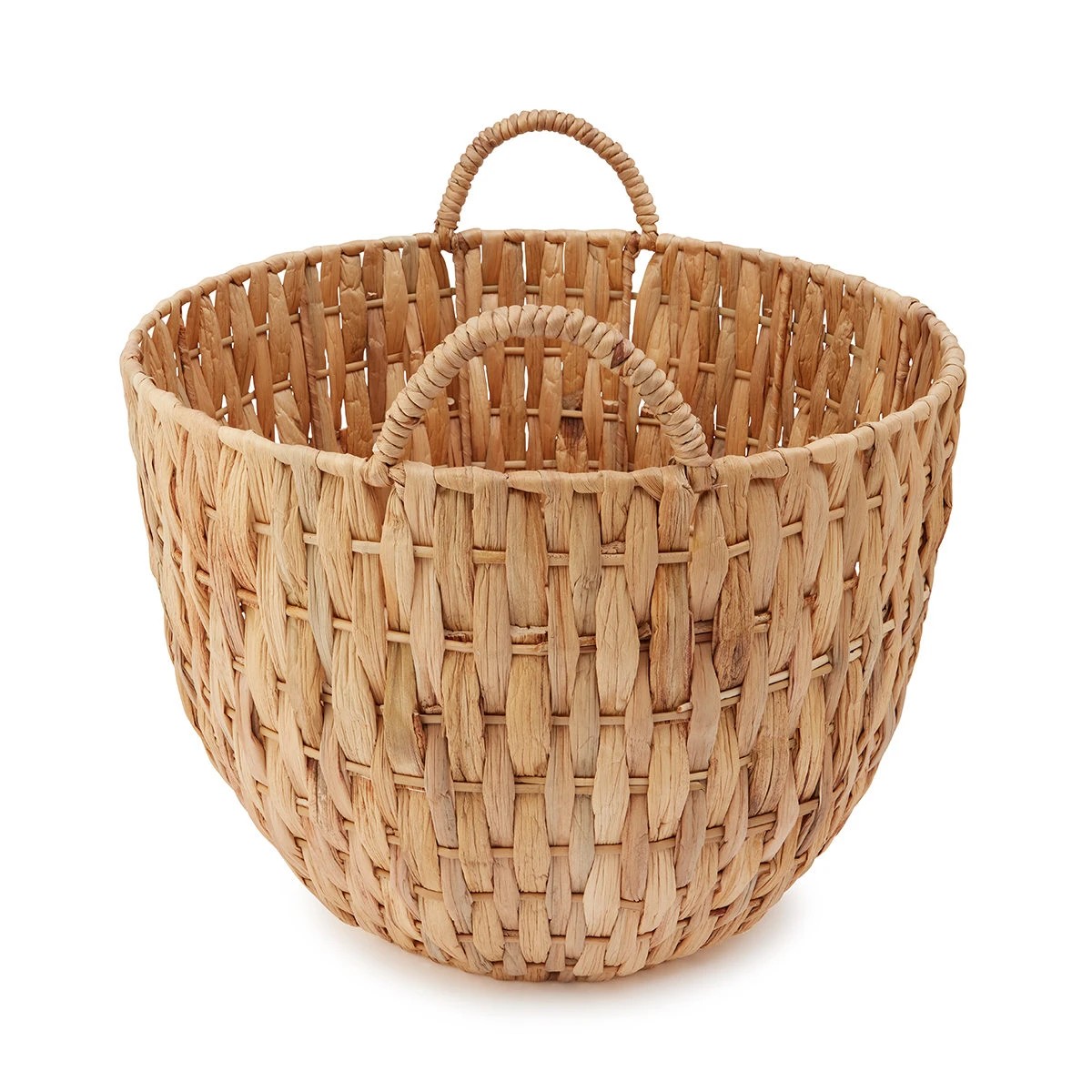 6 Round Natural Detail Basket - Brown, 6 of 8