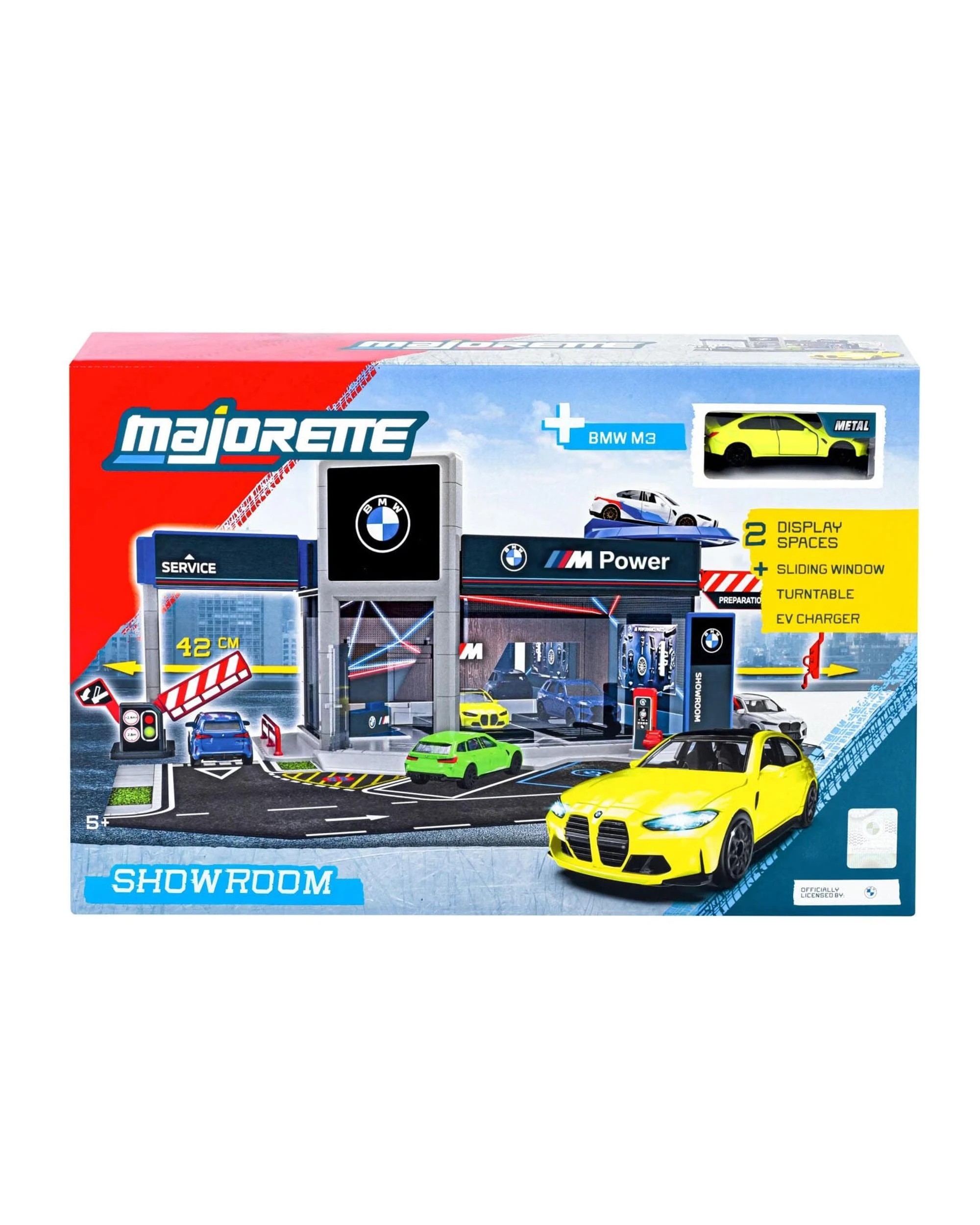 1 Majorette BMW Showroom Set + 1 Vehicle, 1 of 4