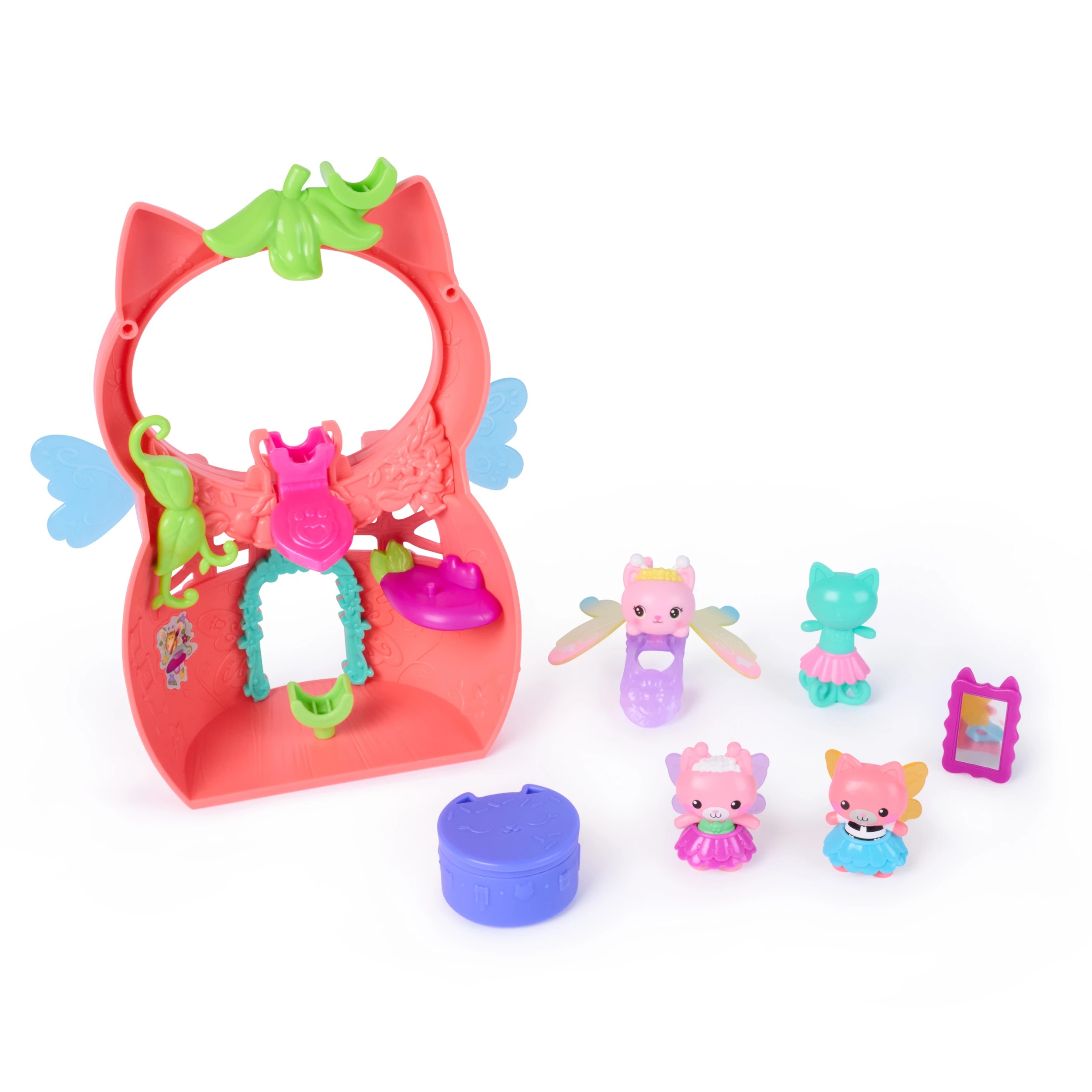 2 Dreamworks Gabby's Dollhouse Fairylandia Kitty Fairy's Flutter-rific Playset, 2 of 10