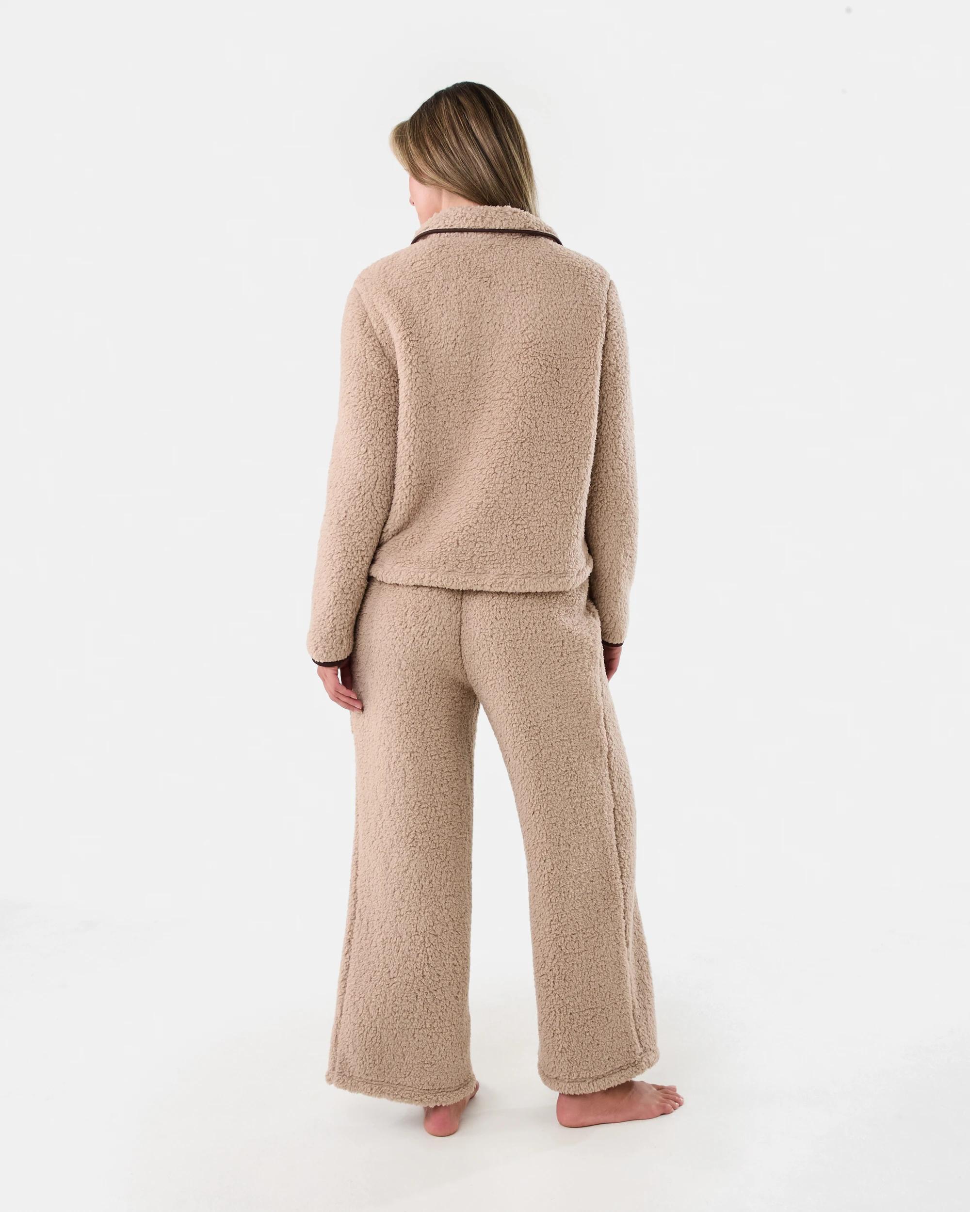 3 Winnie the Pooh License Fleece Button Through Pyjama Set Winnie Plp, 3 of 9