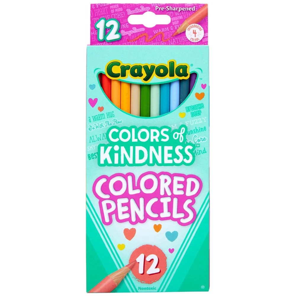 1 Crayola Colors of Kindness Colored Pencils 12 Pack, 1 of 4