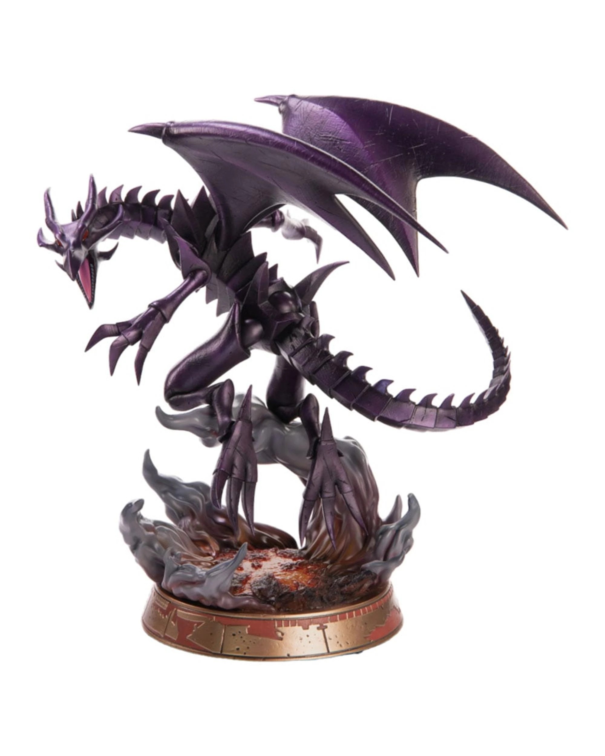 1 YU-GI-OH Red Eyes Black Dragon Purple Edition PVC Statue, 1 of 9