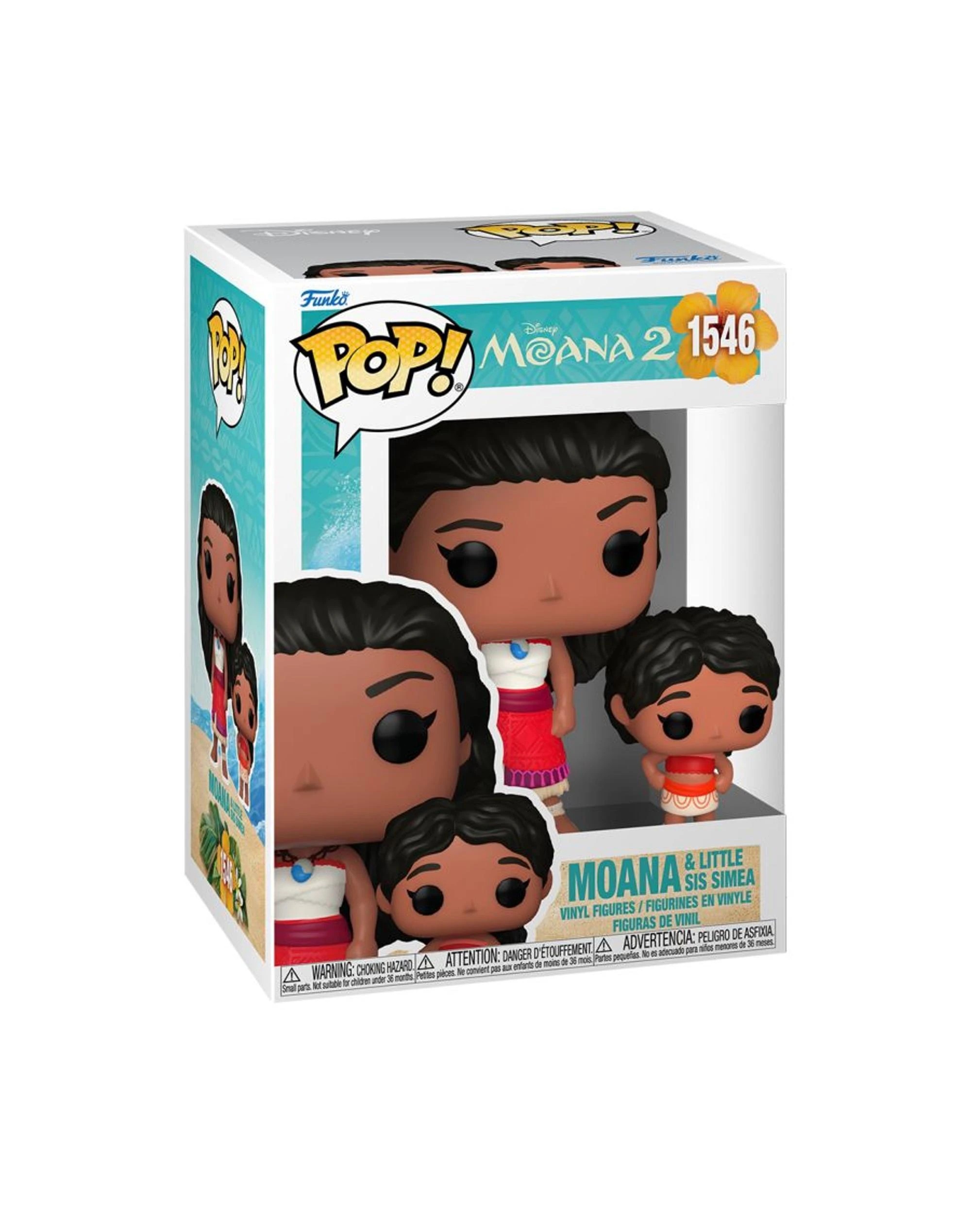 3 Moana 2 Moana and Little Sis Simea Funko POP! Vinyl, 3 of 4