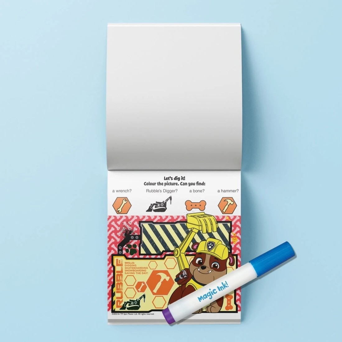 6 INKredibles Nickelodeon PAW Patrol ColourBurst Mess-Free Activity Kit - Book, 6 of 8