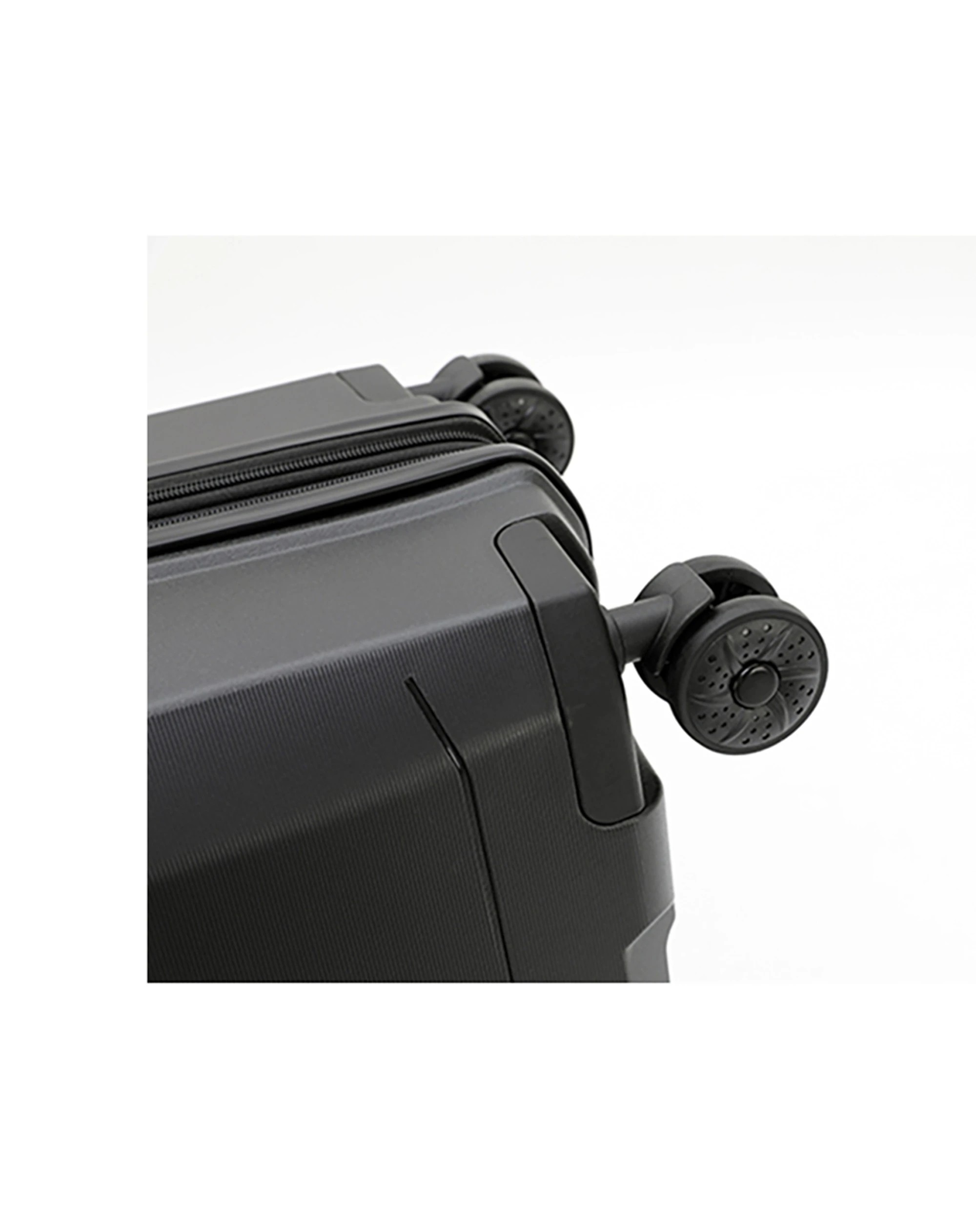 4 Tosca Globetrotter Wheeled Suitcase Luggage Tc 29 - Black, 4 of 5