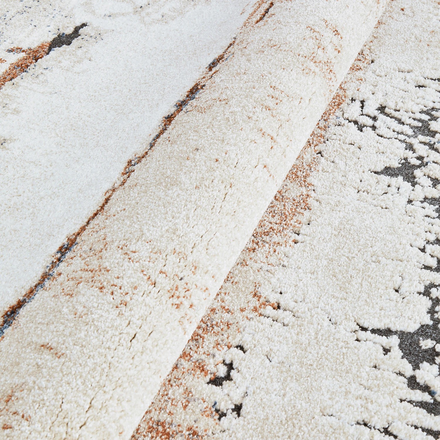 7 Common Ground Rugs Breezewood 66 300x80cm Runner - Medium Pet Friendly Rug - White, 7 of 7