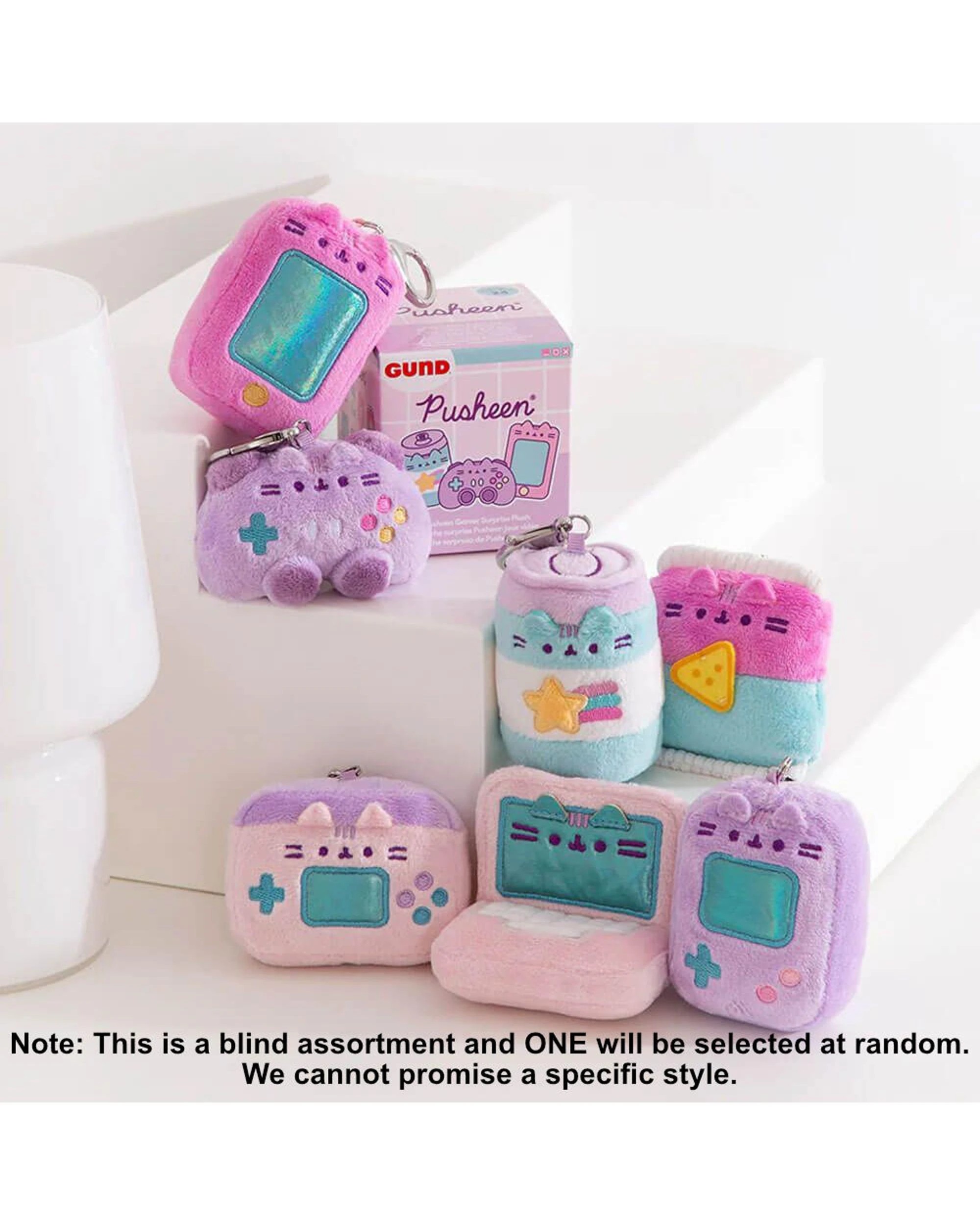 4 Pusheen Gamer Girl Series #24 7cm Plush Blind Box, 4 of 10
