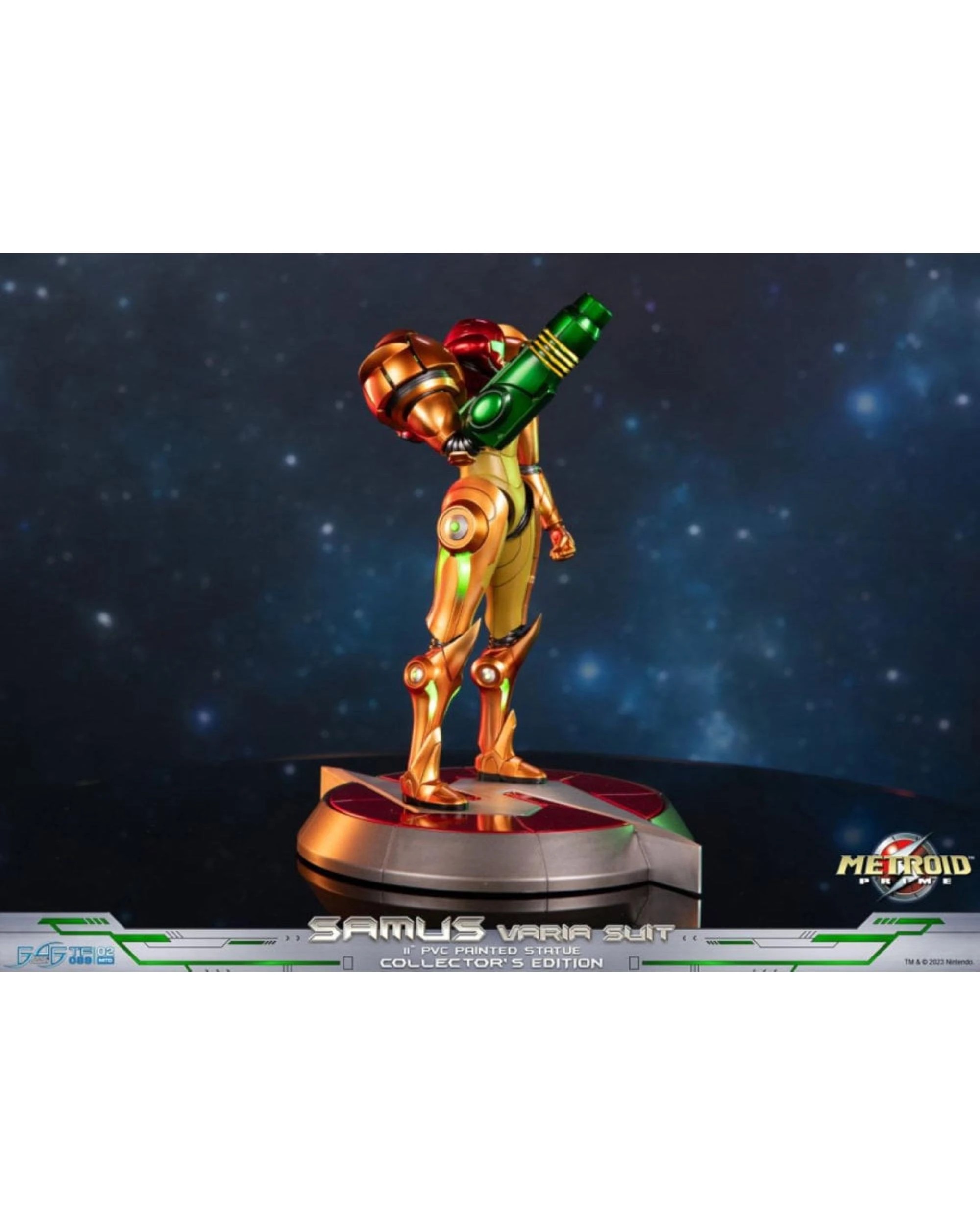 4 Metroid Prime Samus Varia Suit PVC Statue Collectors Edition, 4 of 7