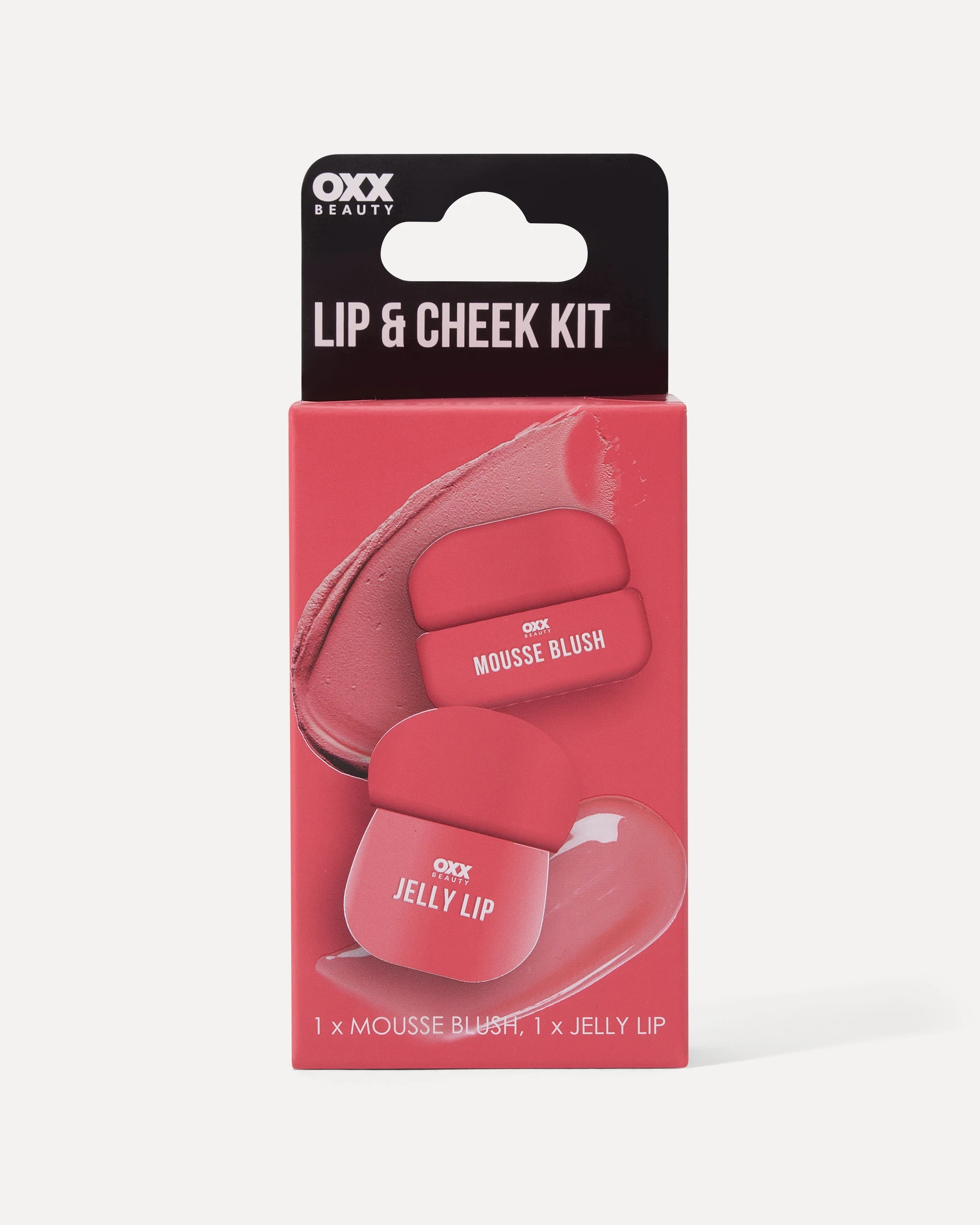 1 OXX Beauty 2 Piece Lip and Cheek Kit - Pink, 1 of 6