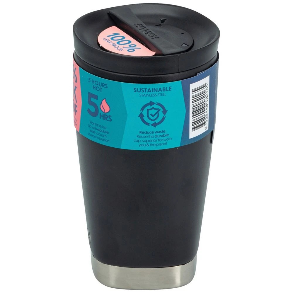 2 Smash Blue Stainless Steel Barista Buddy 350mL Black, 2 of 7