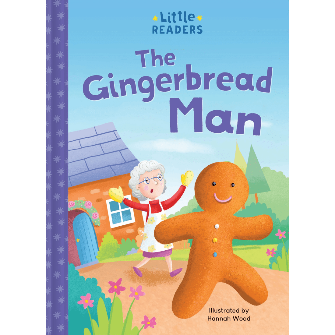 1 Little Readers: The Gingerbread Man by Hannah Wood - Book, 1 of 2