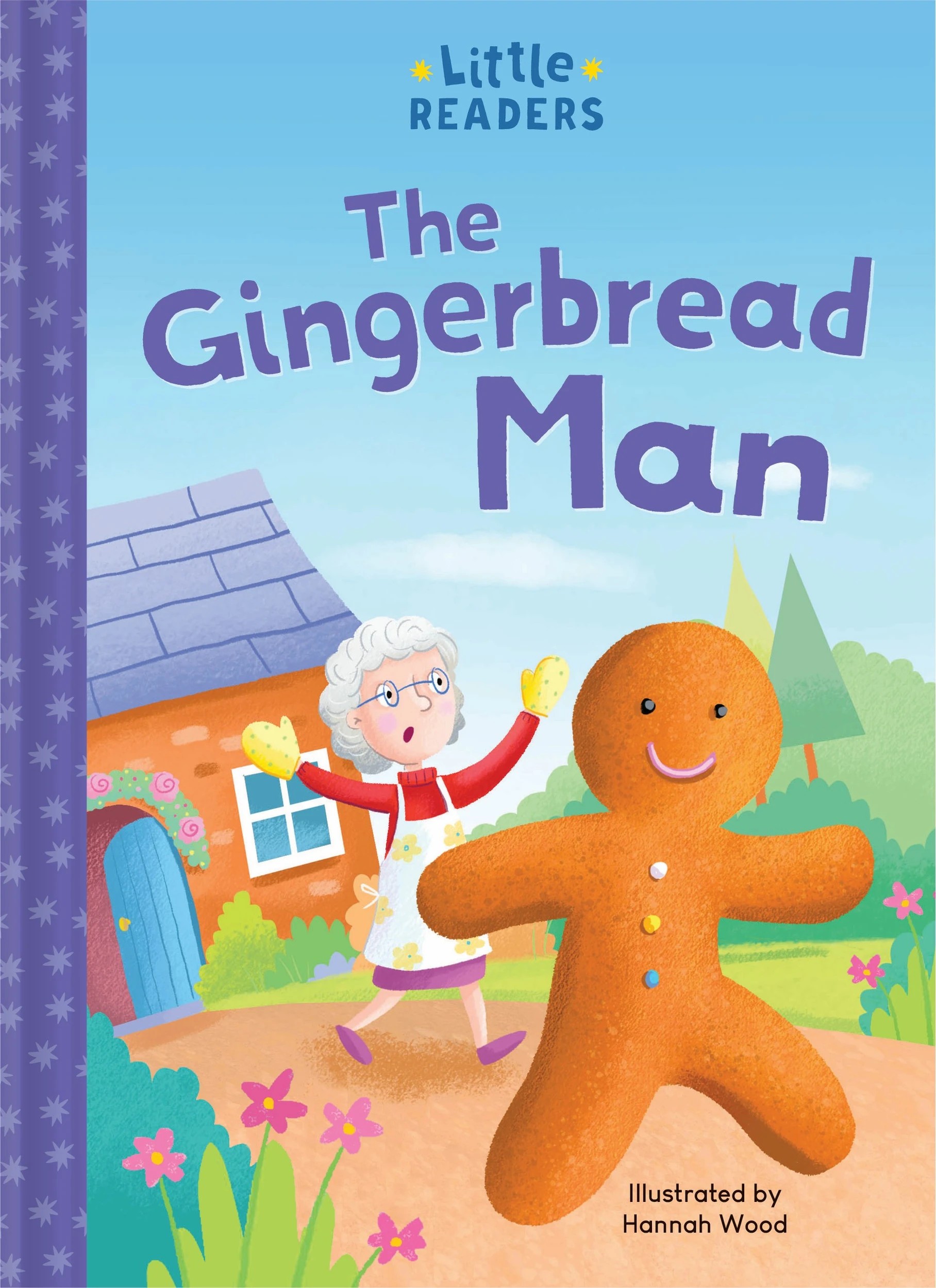 1 Little Readers: The Gingerbread Man by Hannah Wood - Book, 1 of 2