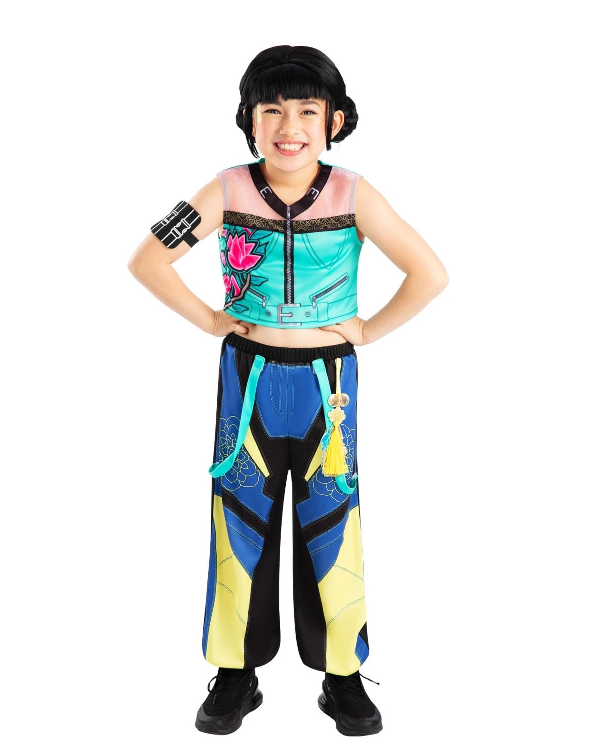 1 K-Pop Demon Hunters Zoey Costume Child Size 6 Years, 1 of 6