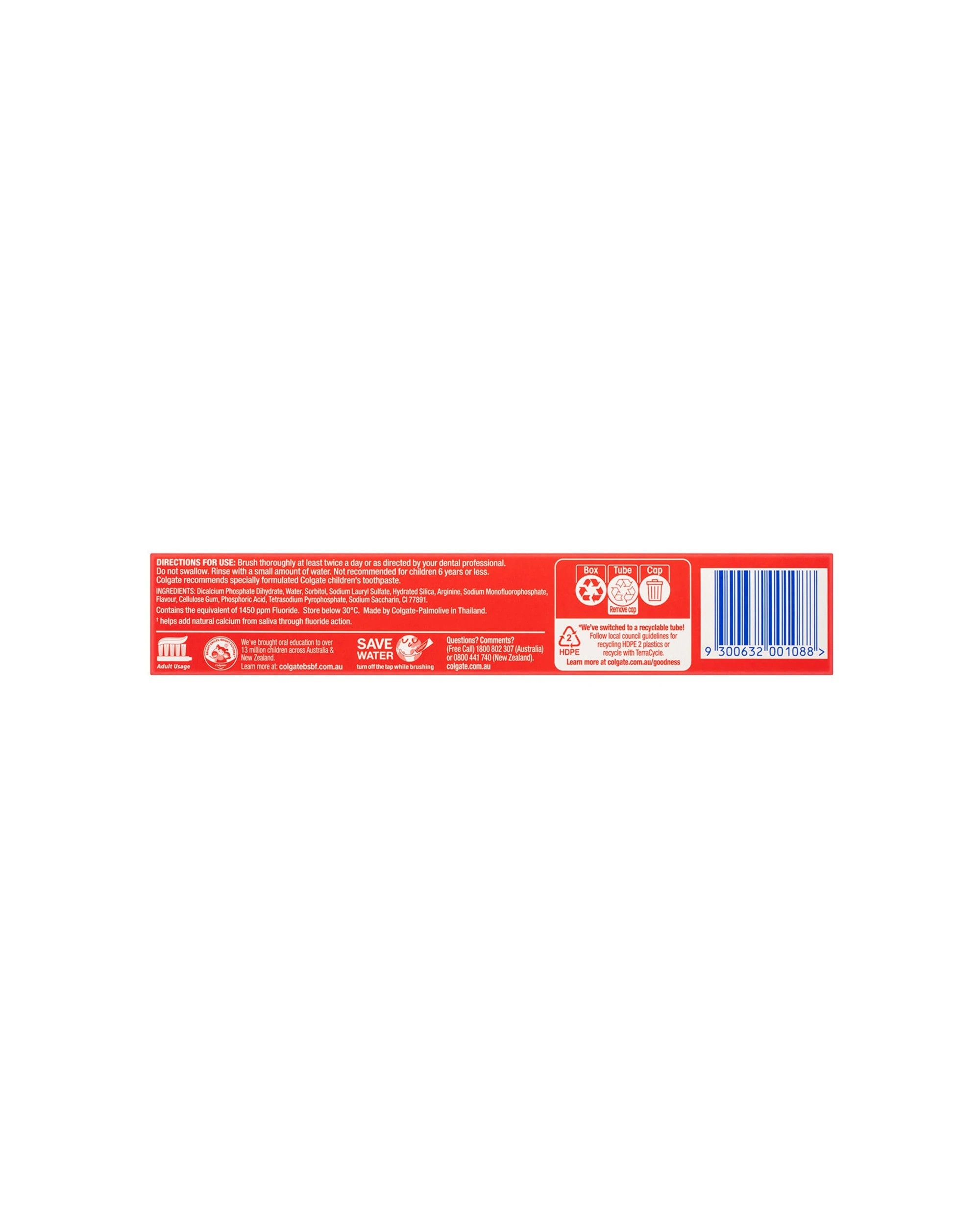 5 Colgate 6pk Fluoride Toothpaste Maximum Cavity Protection Regular 175g - Multi, 5 of 5