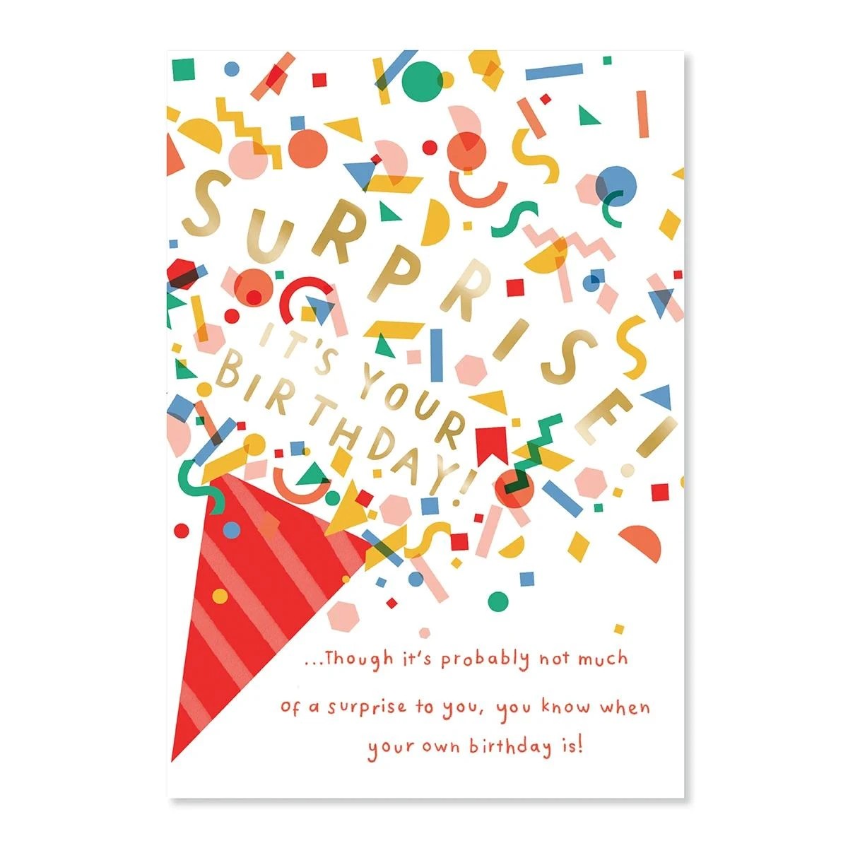 3 Connections from Hallmark Birthday Card - Surprise, 3 of 3