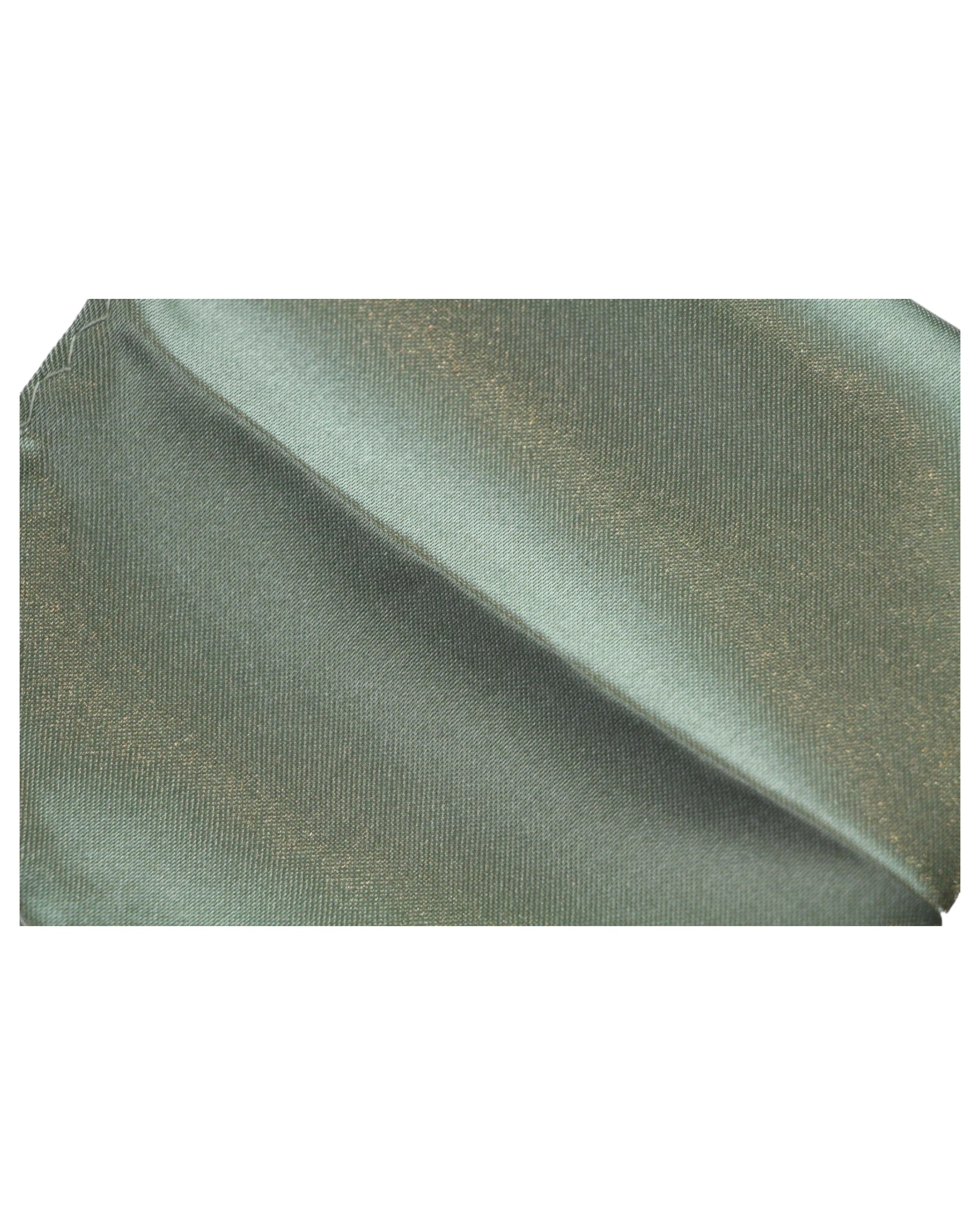 2 Zasel Mens Pocket Square - Green, 2 of 3