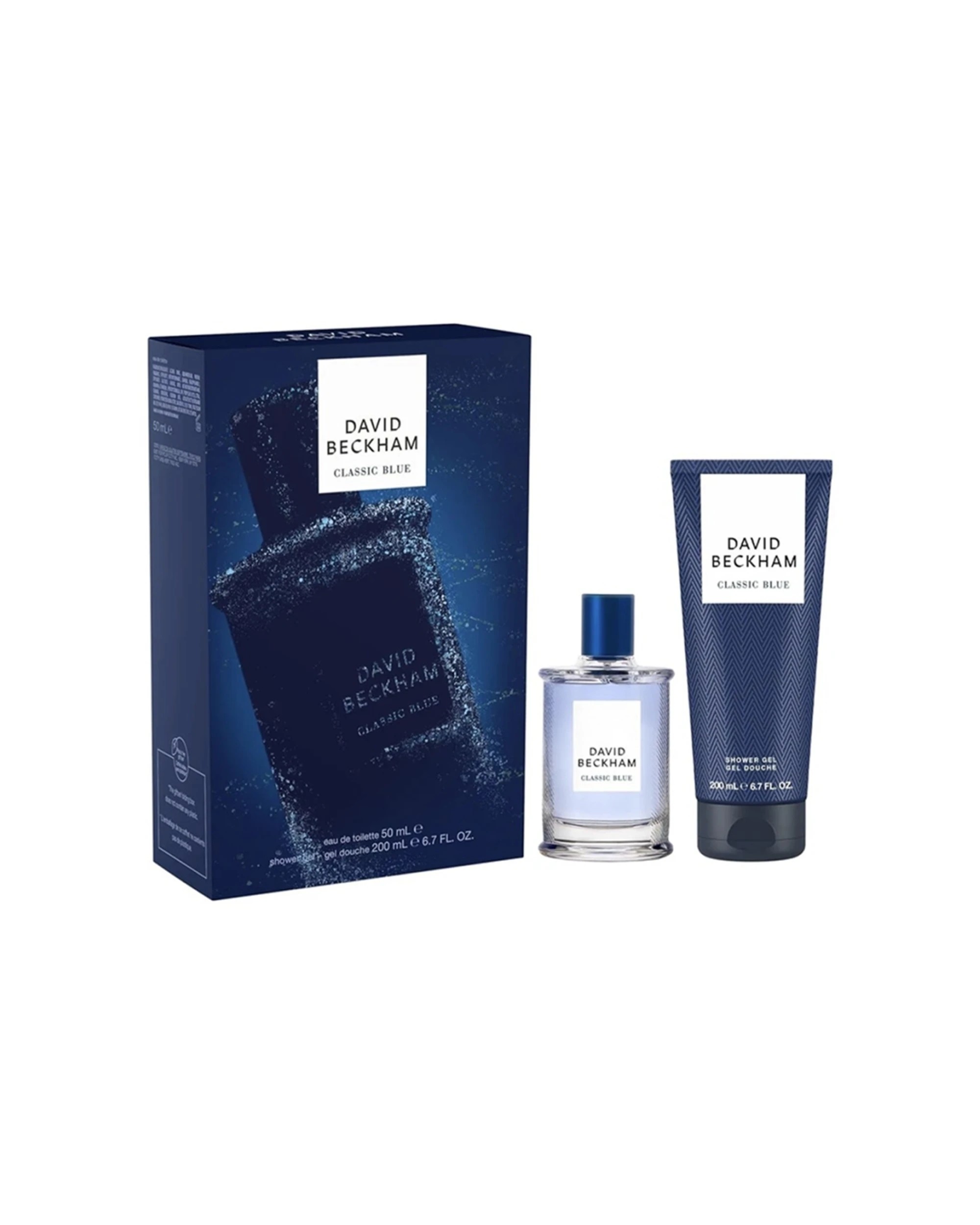 1 David Beckham Classic Blue 2 Piece Gift Set, 1 of 1