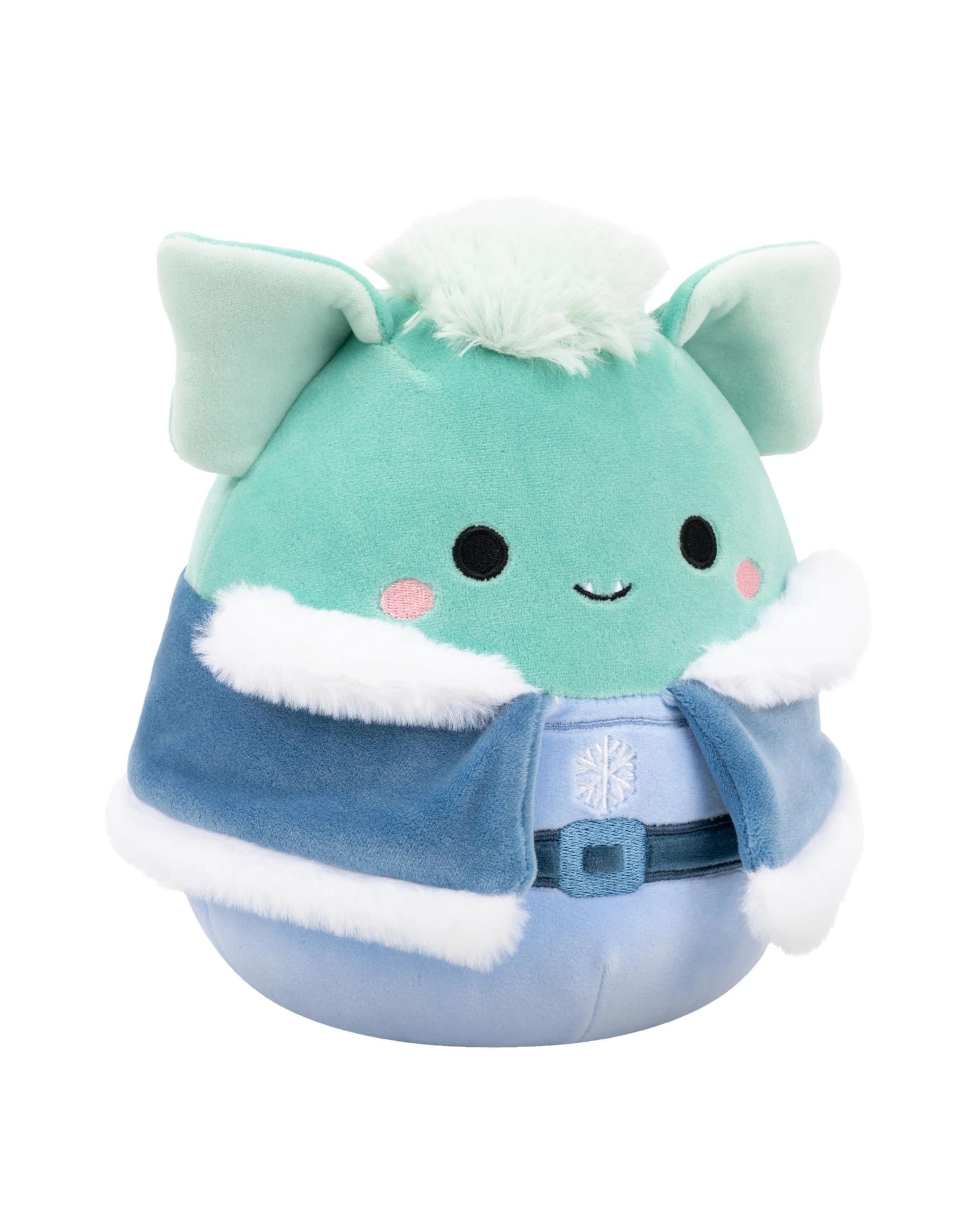 4 Squishmallows Christmas Troye the Troll with Winter Coat 7.5 inch Plush, 4 of 6