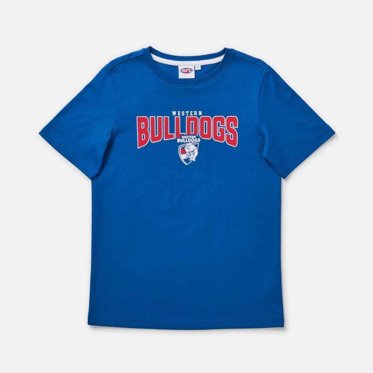 8 Official AFL Kids T-shirt Bulldogs, 8 of 9