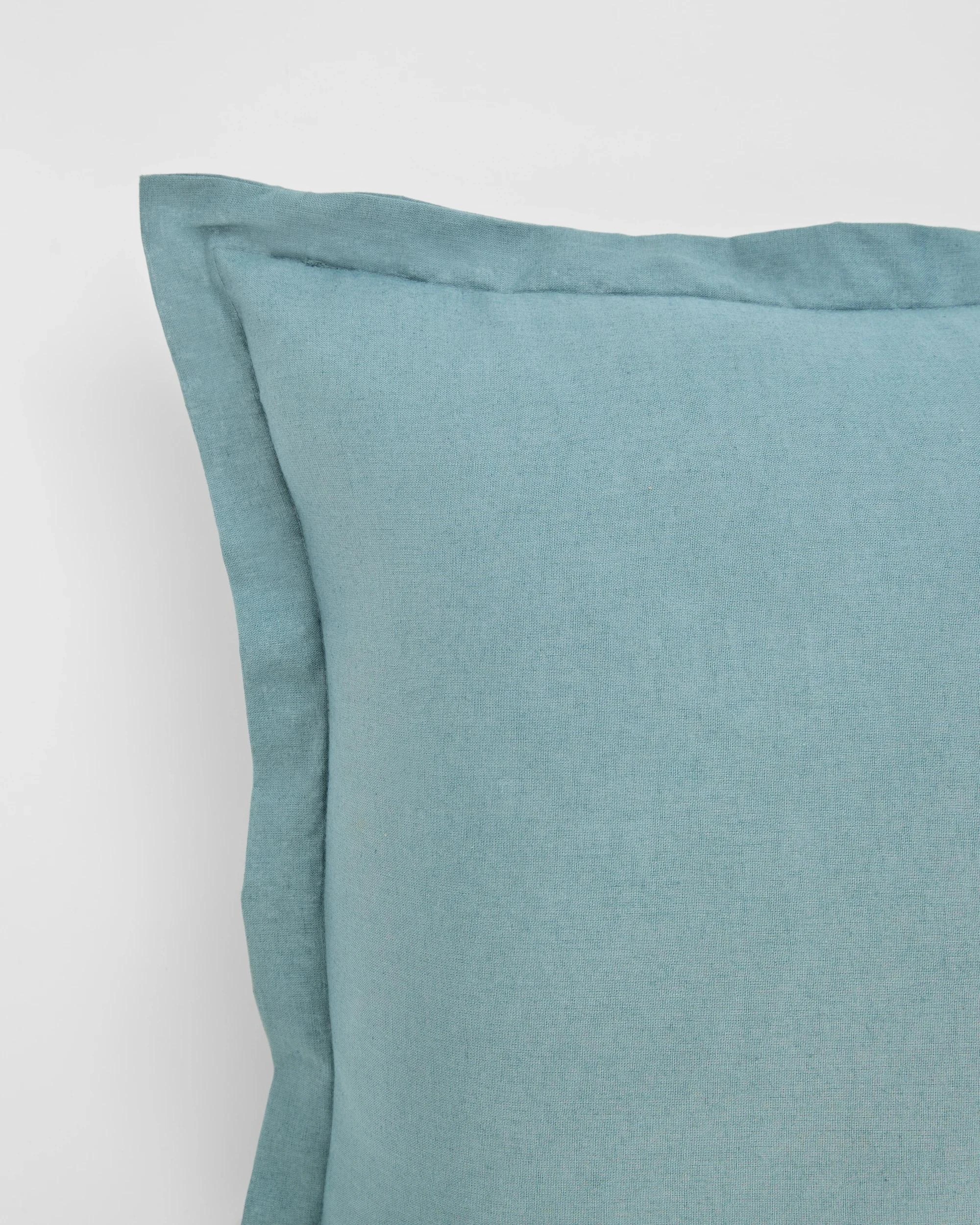 2 Target Laynie Linen/Cotton Cushion - Queen Bed - Blue, 2 of 2
