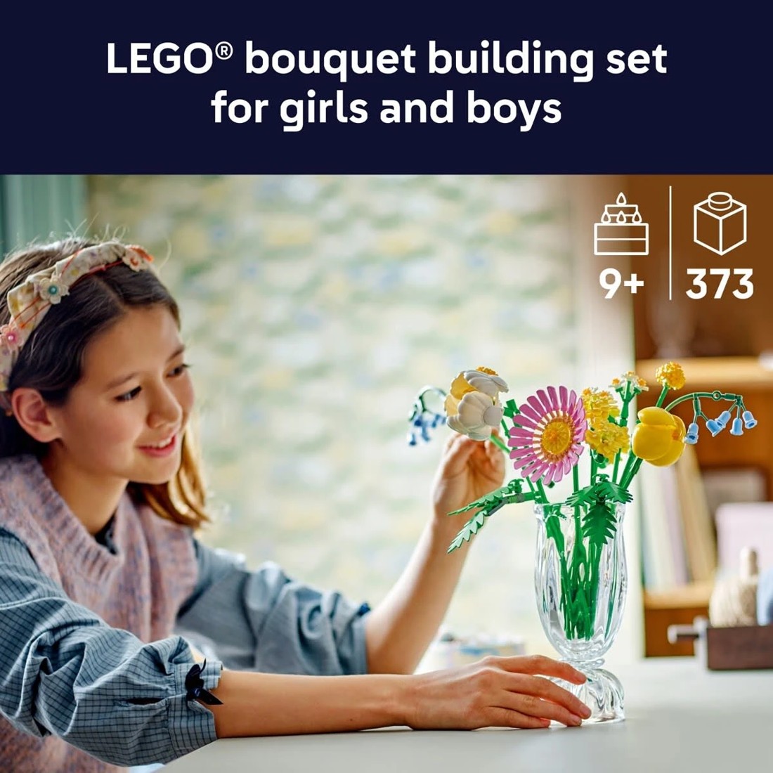 4 LEGO Botanicals Petite Sunny Bouquet 10347, 4 of 10