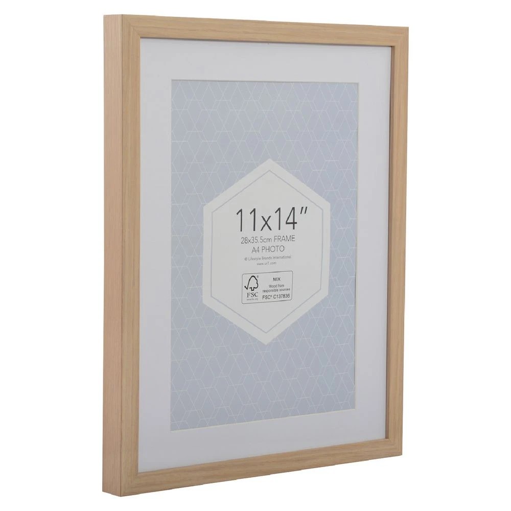 3 Promenade 11x14" Frame Oak, 3 of 5