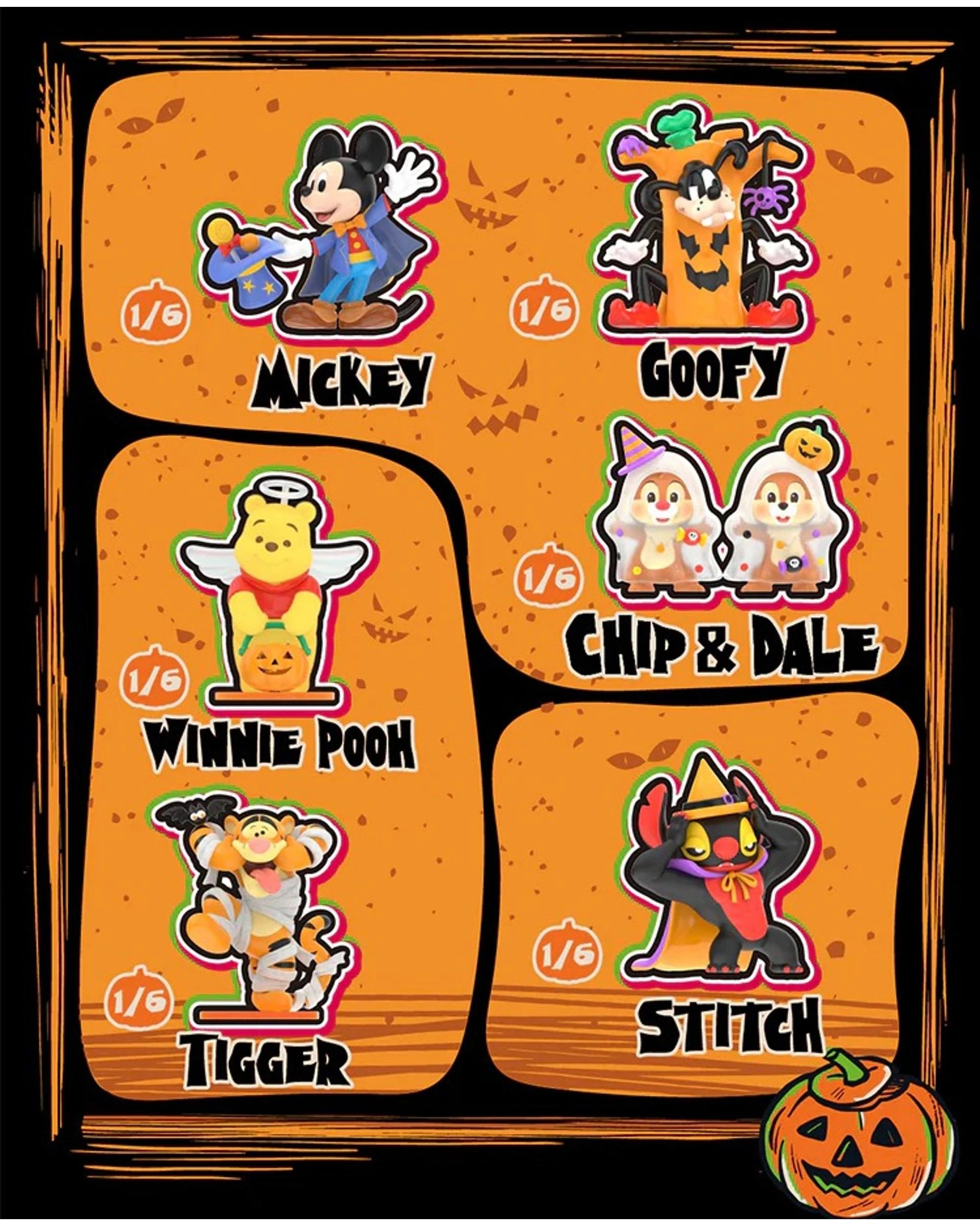 6 Disney Halloween Fantasy Night Series Figure Blind Box, 6 of 10