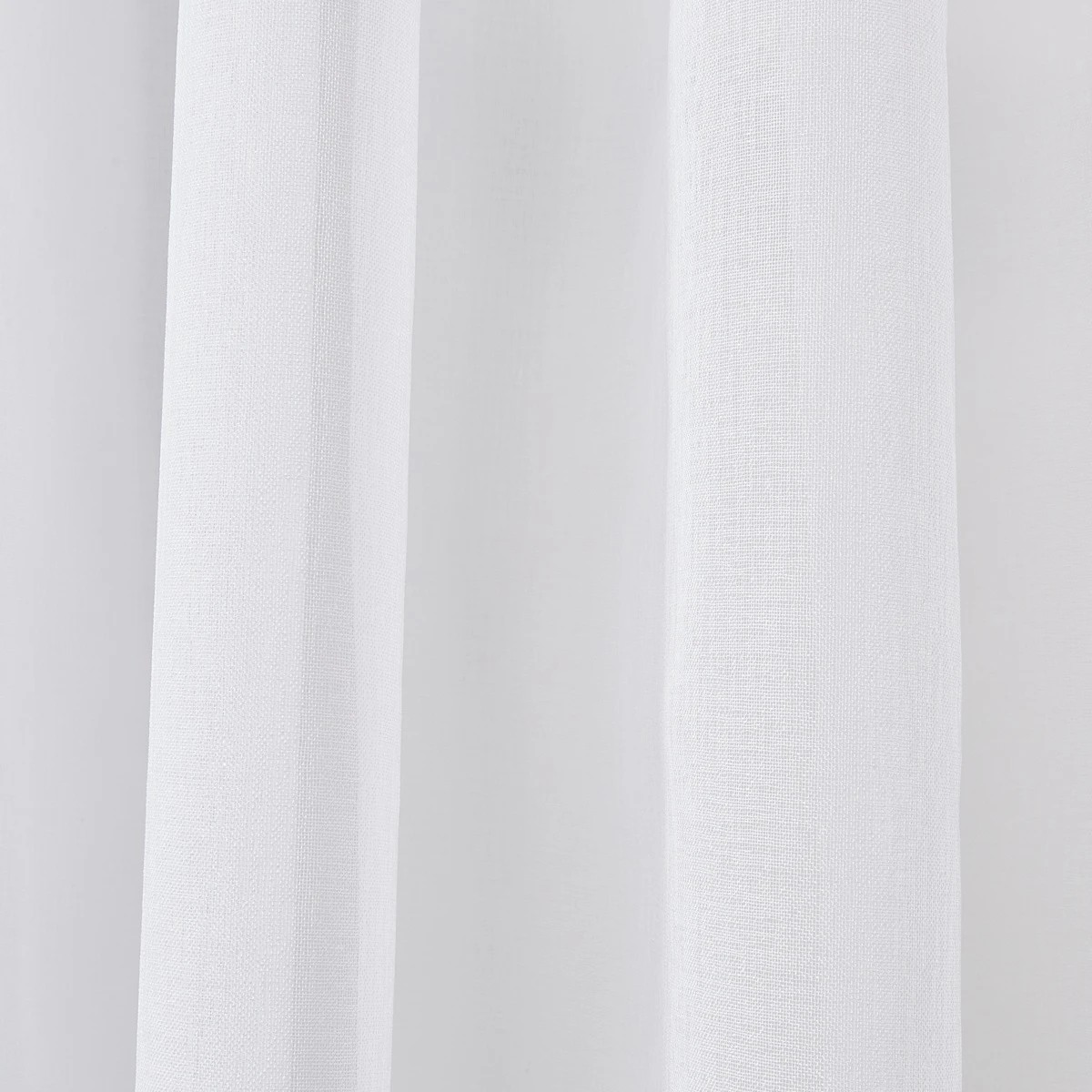 4 Toulouse Voile Tab Top Curtain White, 4 of 7