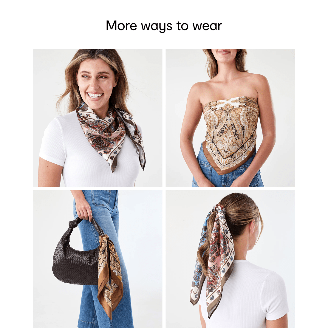 7 Hair Scarf - Boho Tile, 7 of 7