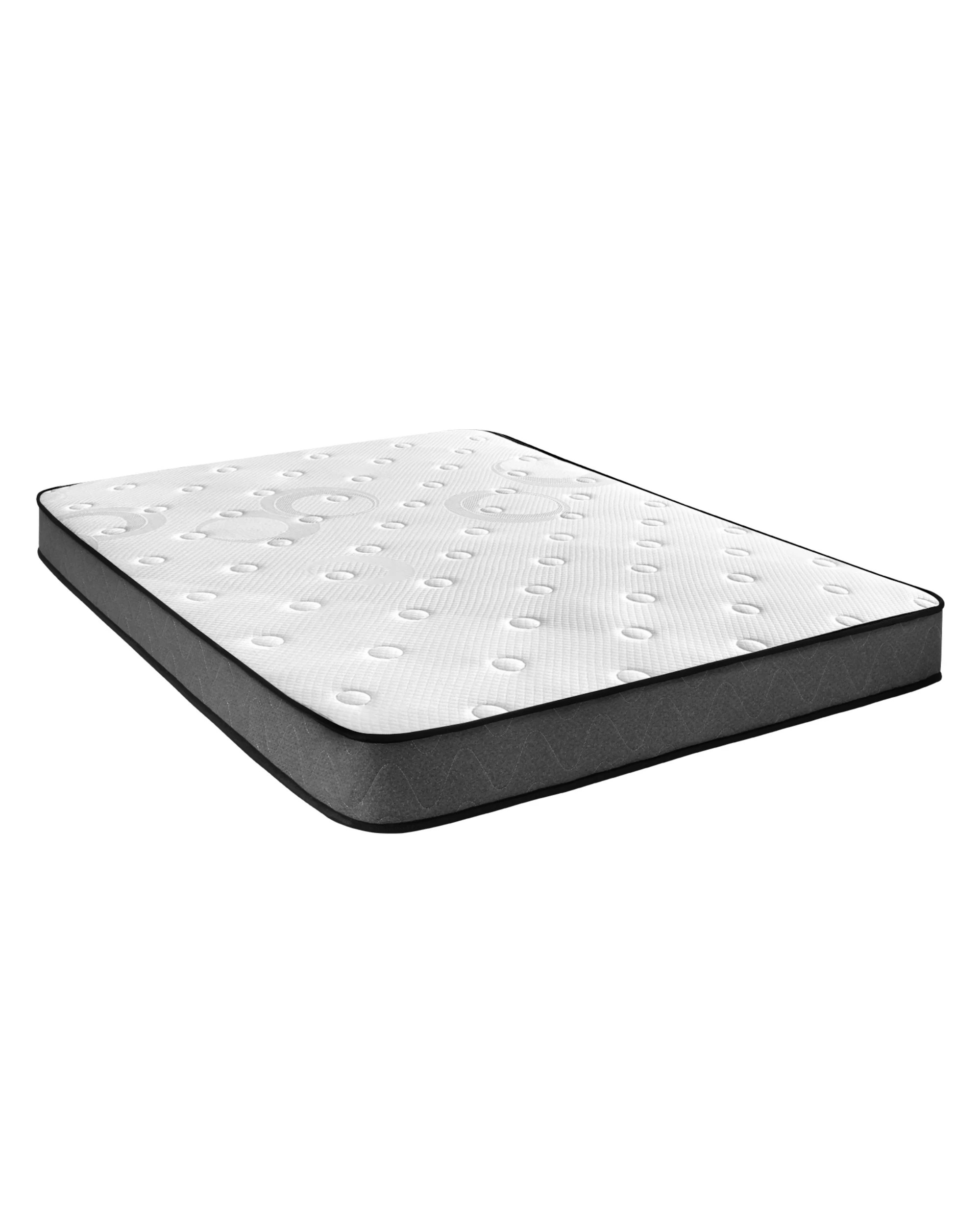 1 Advwin Mattress Double Medium Firm Bed Top 18cm - White, 1 of 4