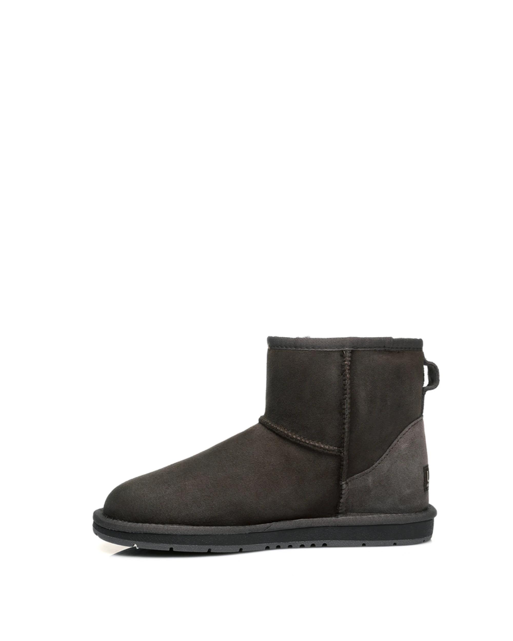 4 Australian Shepherd UGG Unisex Mini classic Boots CHOCOLATE, 4 of 5