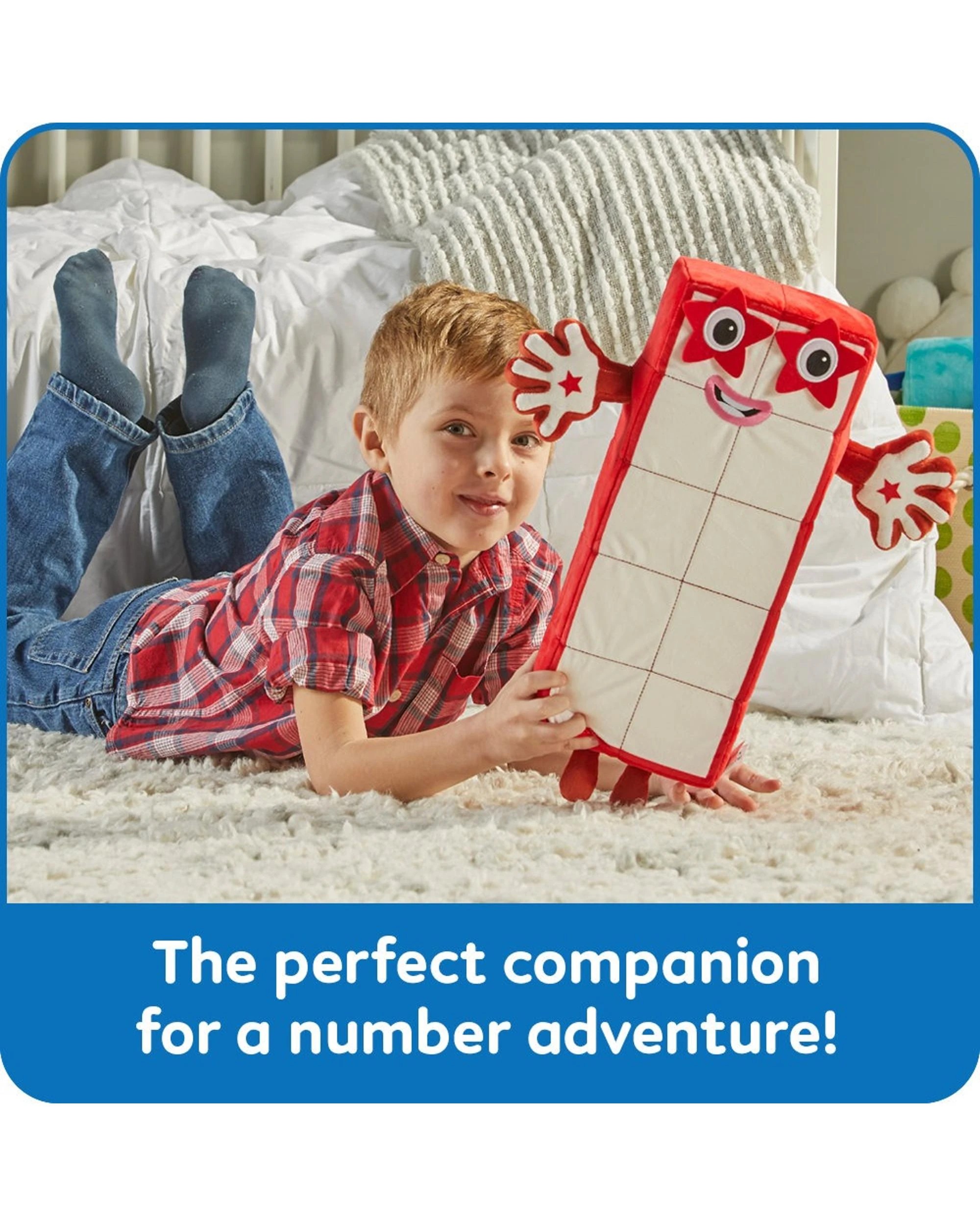 4 Numberblocks Ten Playful Pal Plush, 4 of 6