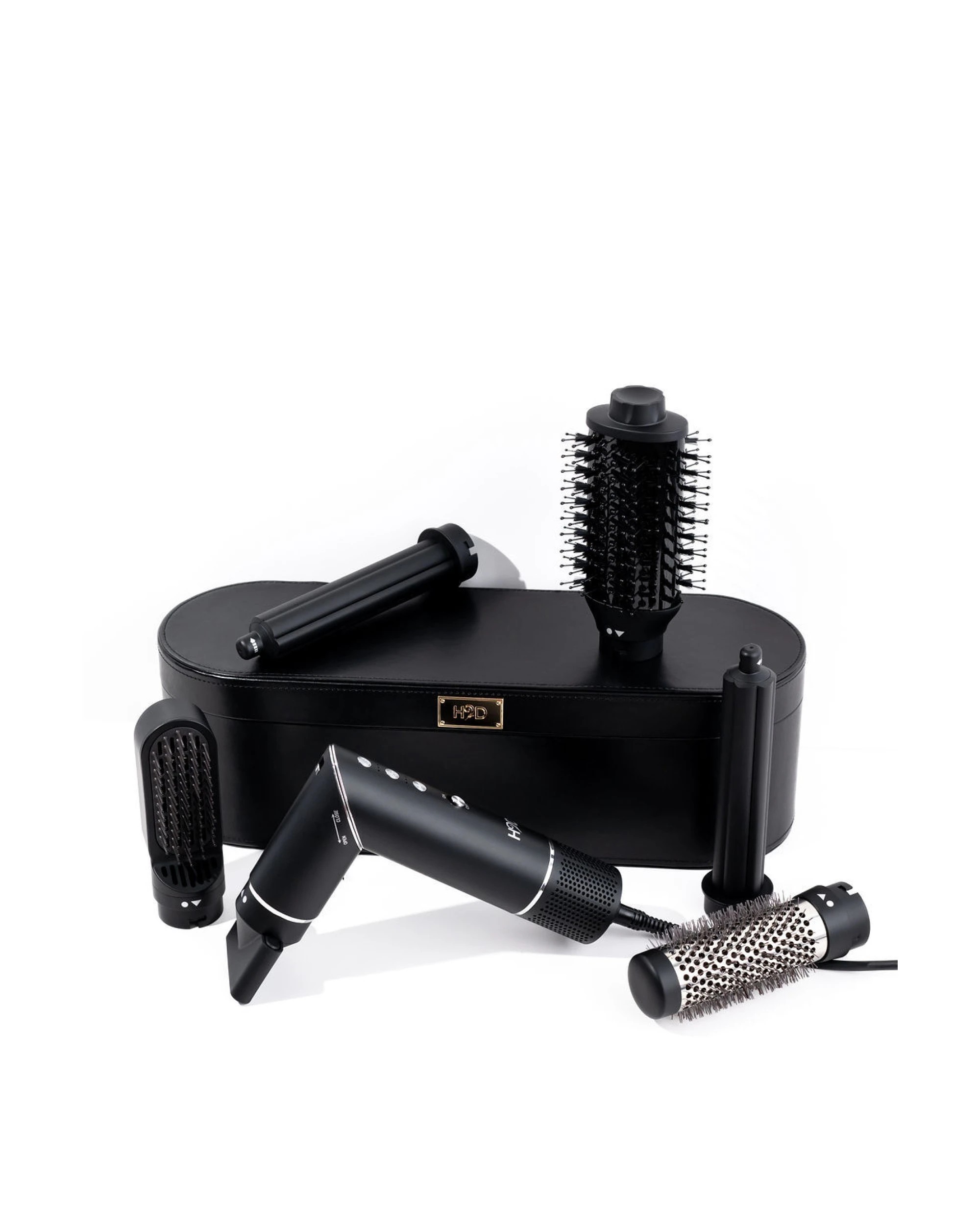 9 H2D 6-in-1 Ultra Styler Hair Styling Tool in Black Rose, 9 of 9