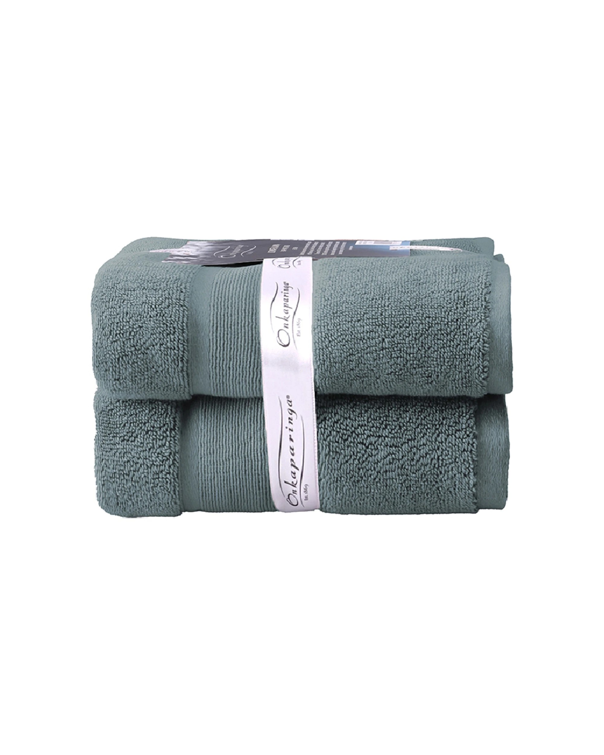 1 2PK Ultimate Alanya Bath Mat/Towel 850Gsm Slate - Grey, 1 of 3