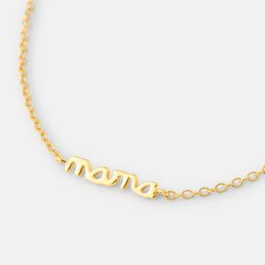 Mother's Day Gold Plated Sterling Silver 'Mama' Bracelet