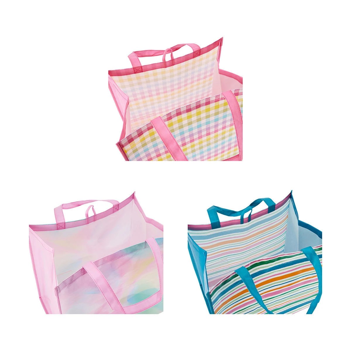 4 Laminated Reusable Bag - Assorted, 4 of 5