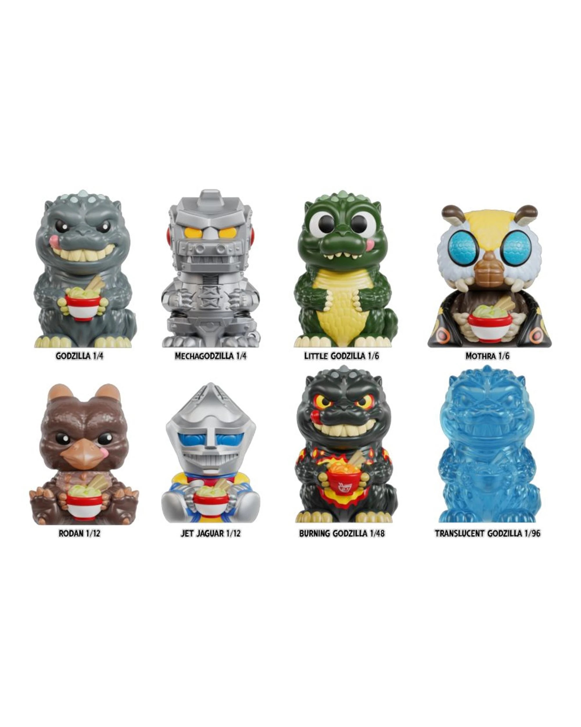 2 Godzilla Rokimoto Series 1 4 inch Vinyl Figure Blind Box, 2 of 10